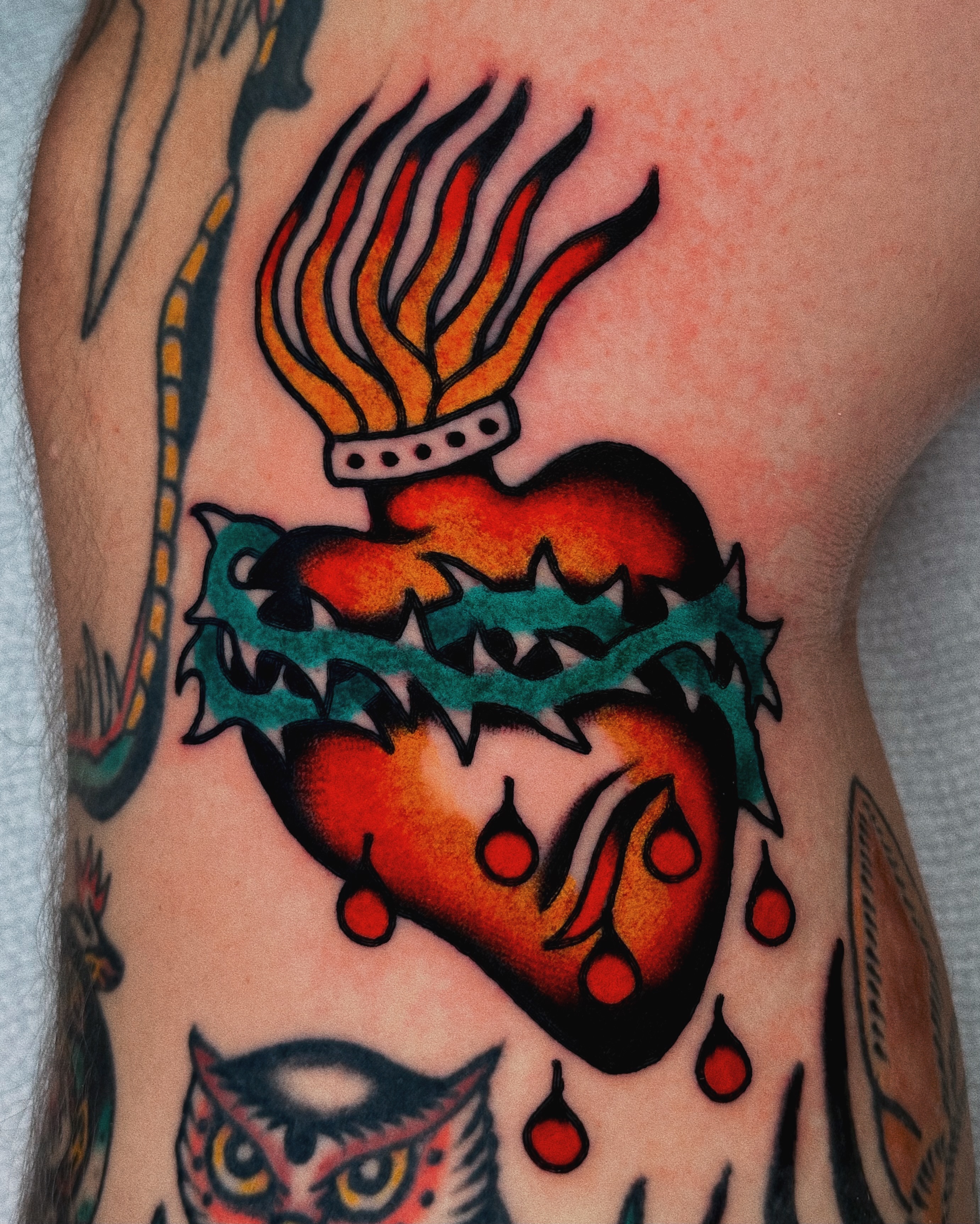 Tattoo by @seanmicheltattoo — american_traditional
