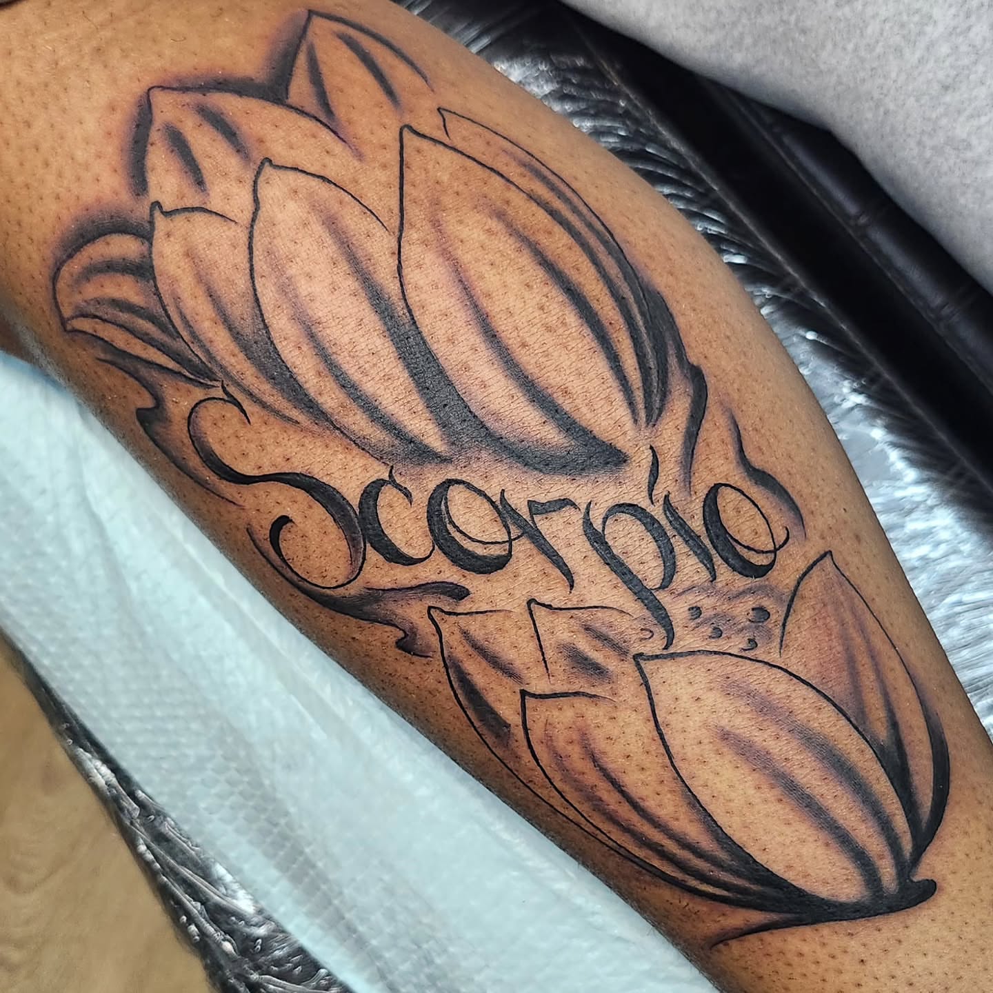Tattoo by @timbishop_tattoos — black_and_grey