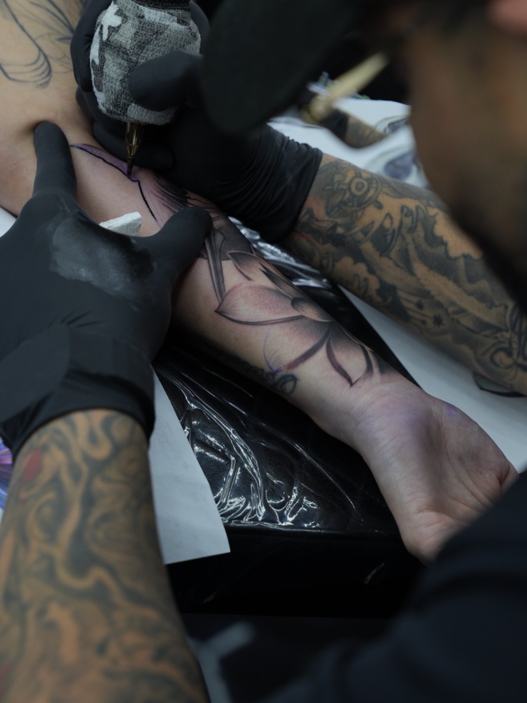 Tattoo by @chris_tattoo87 β black_and_grey