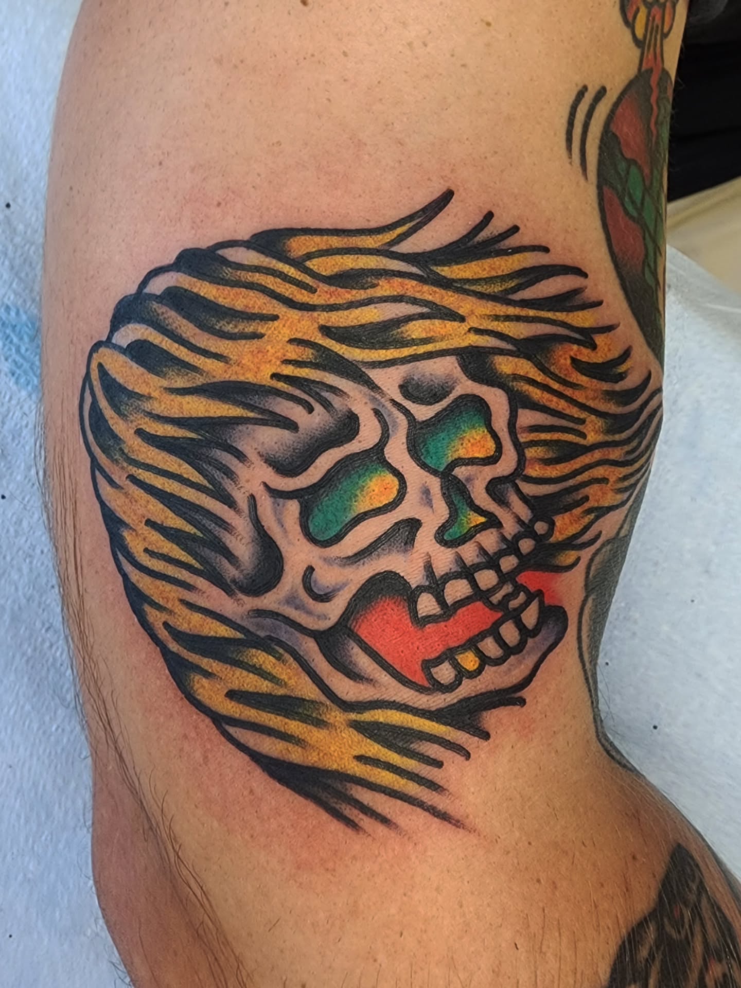 Tattoo by @badnews.tattoos — american_traditional