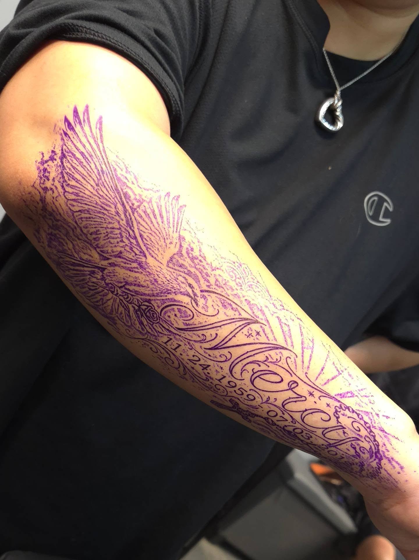 Tattoo by @inkbyjeremy โ dotwork, ornamental