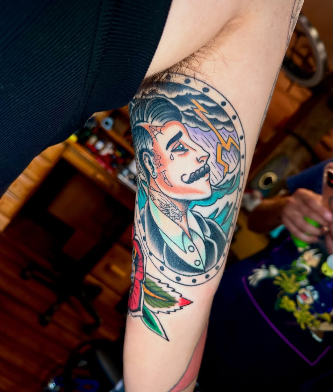 Tattoo by @megz_tattz — american_traditional