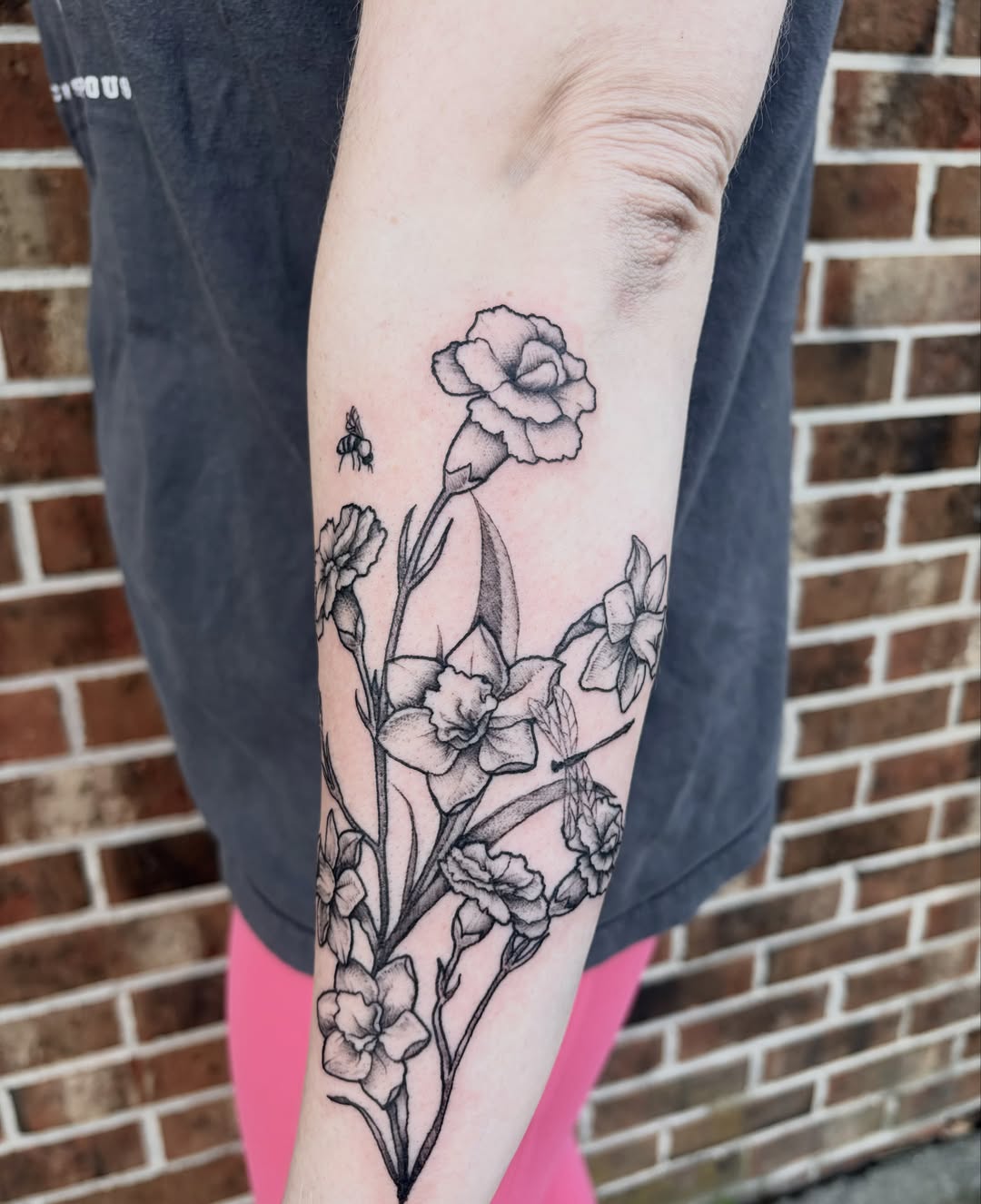 Tattoo by @emilyftattoos — black_and_grey