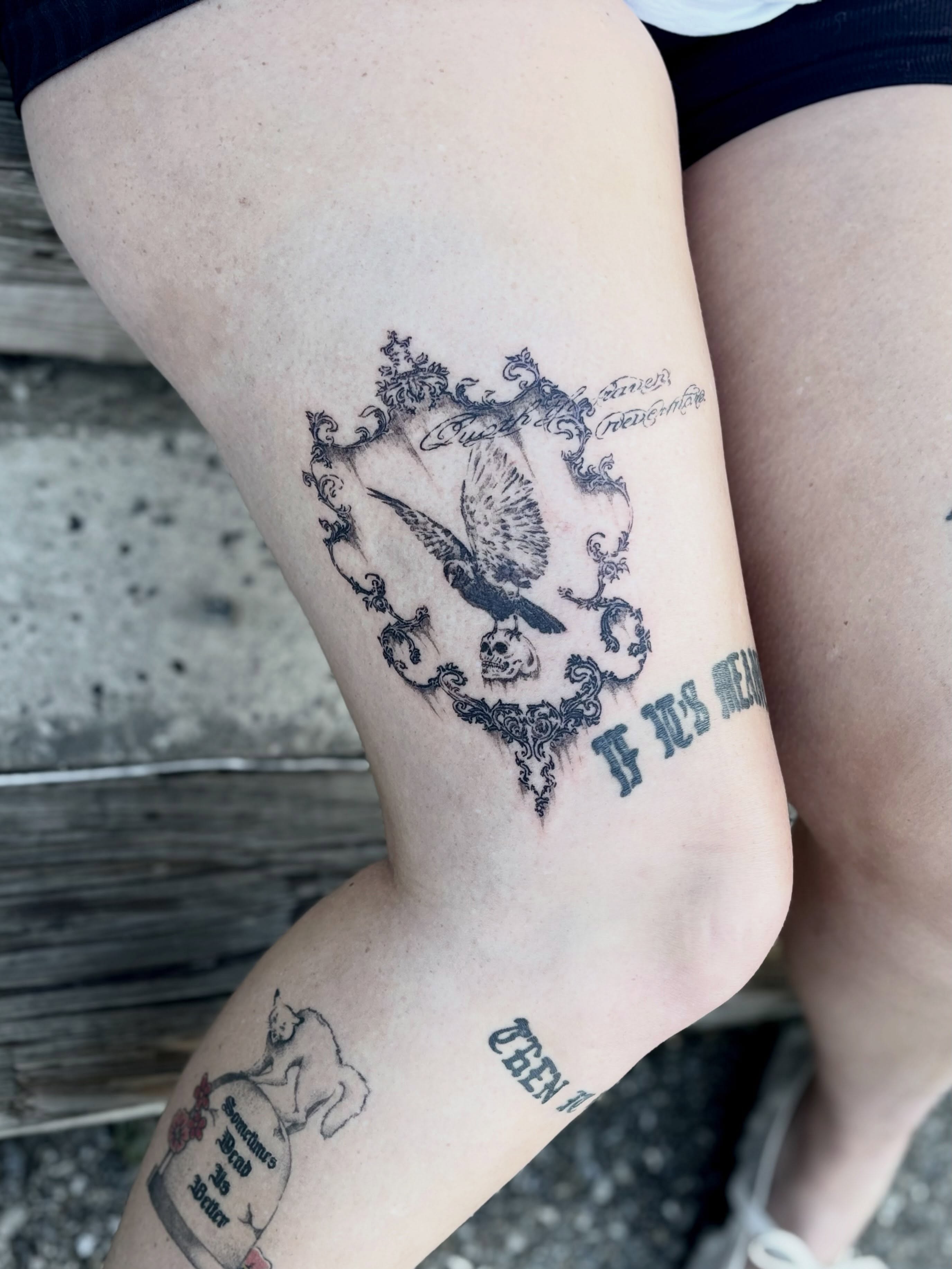 Tattoo by @cold.feet.ttt β black_and_grey