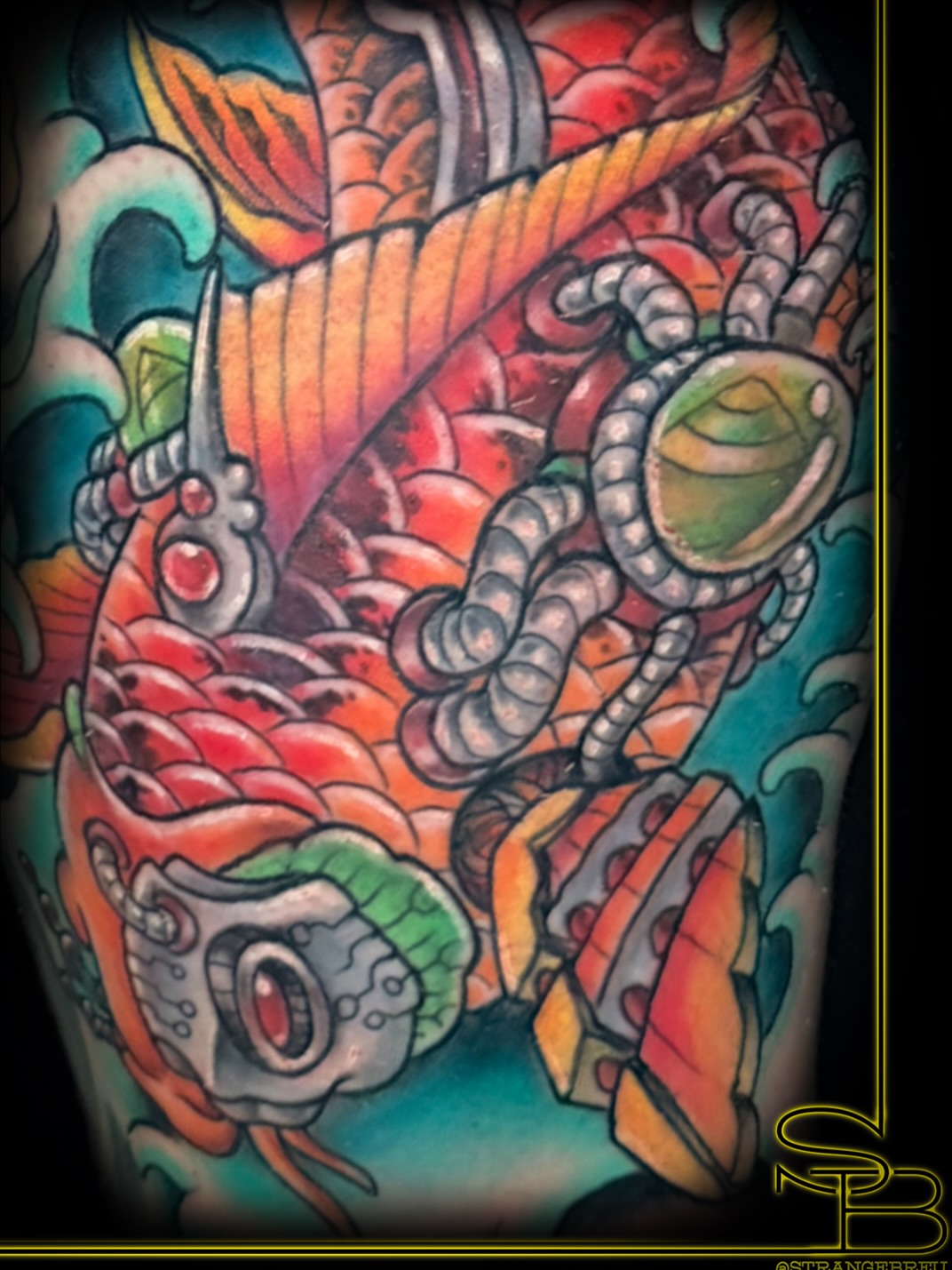 Tattoo by @strangebreu — japanese_irezumi