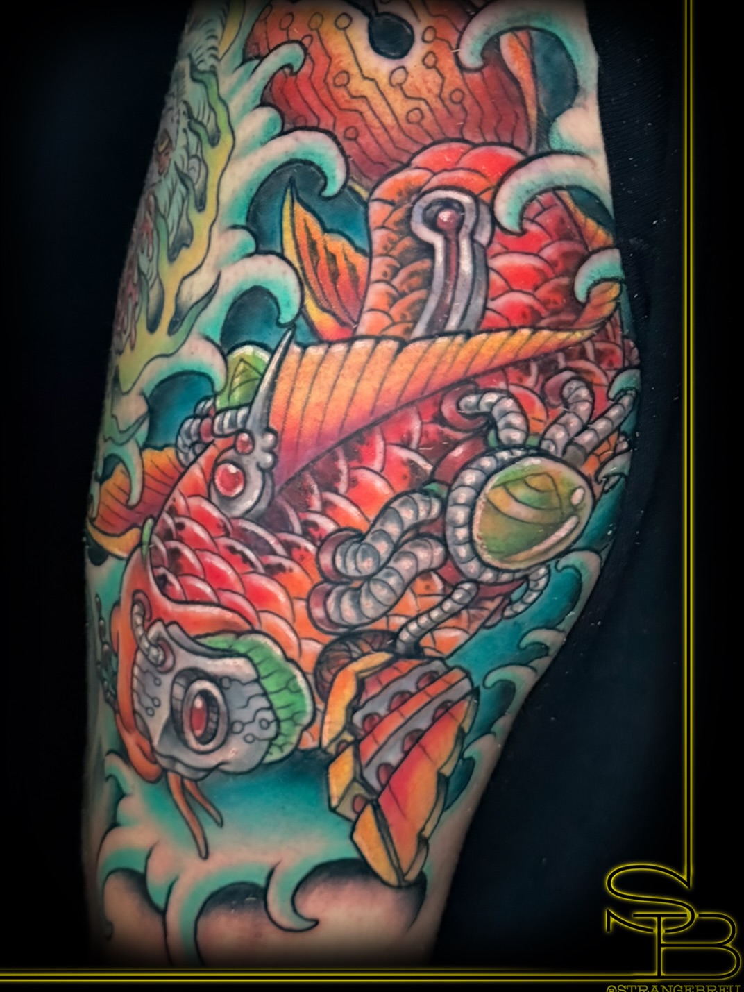 Tattoo by @strangebreu — japanese_irezumi