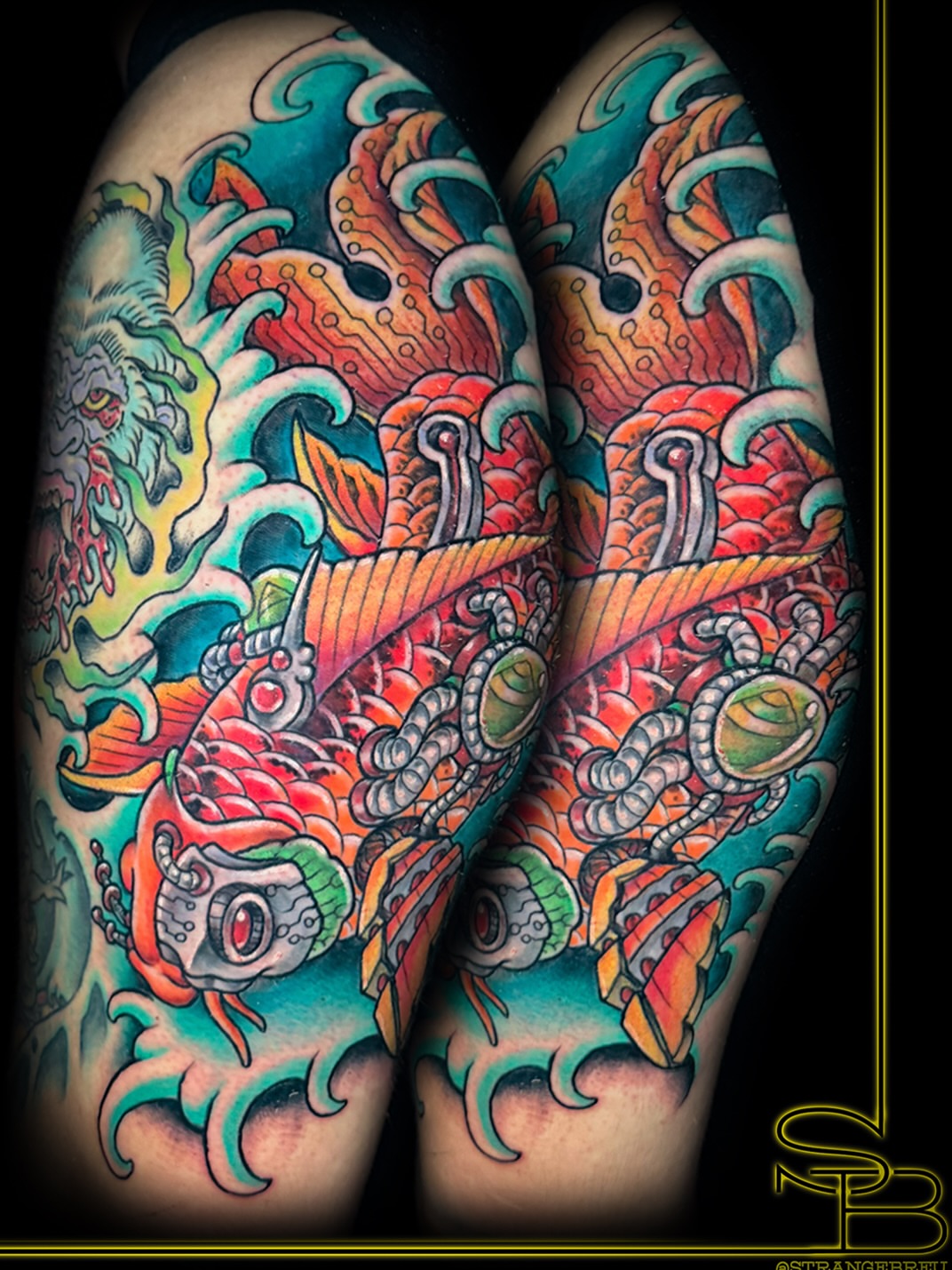 Tattoo by @strangebreu — japanese_irezumi