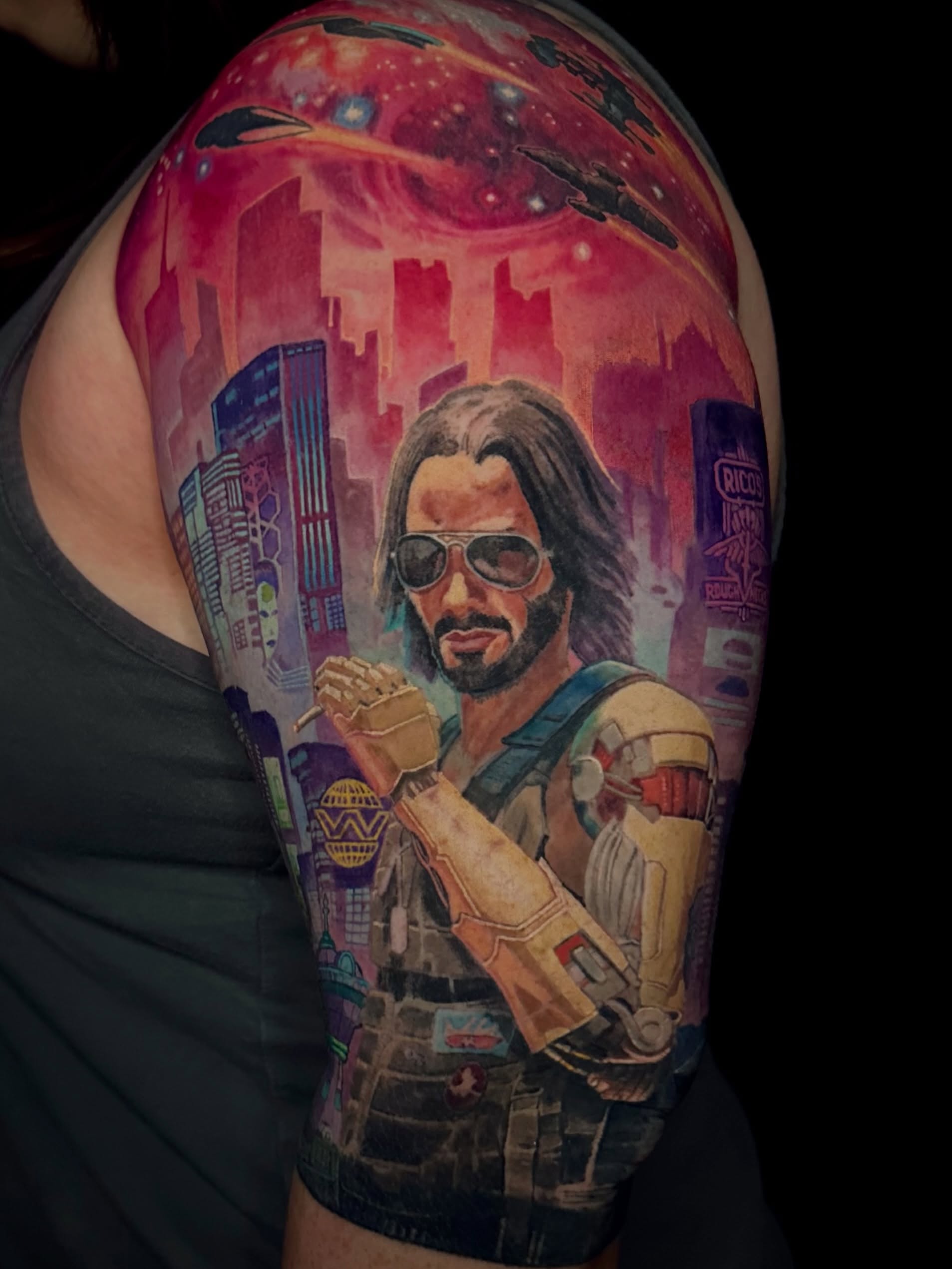 Tattoo by @dominicktattoo — illustrative