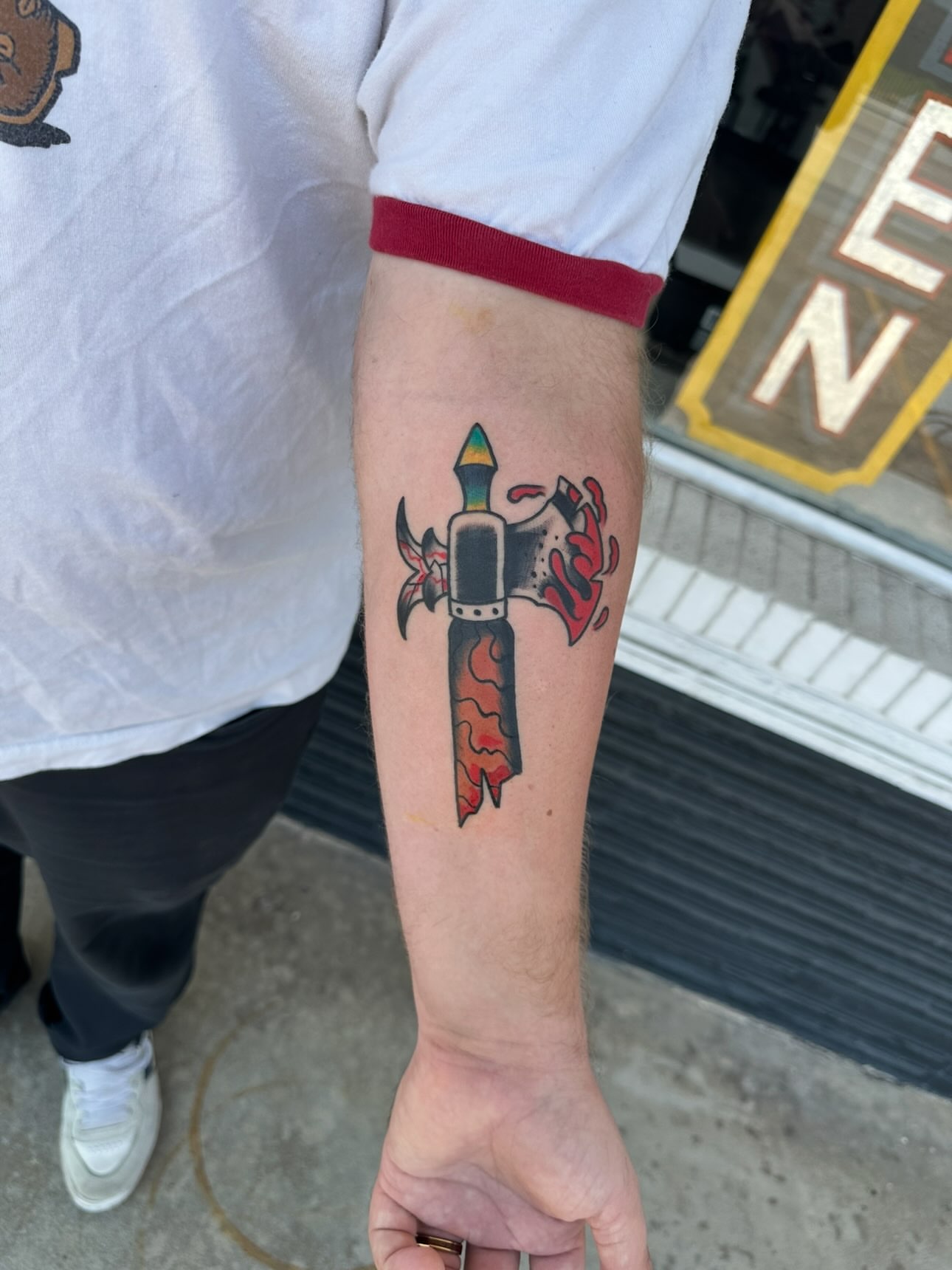 Tattoo by @kirincowboy — american_traditional