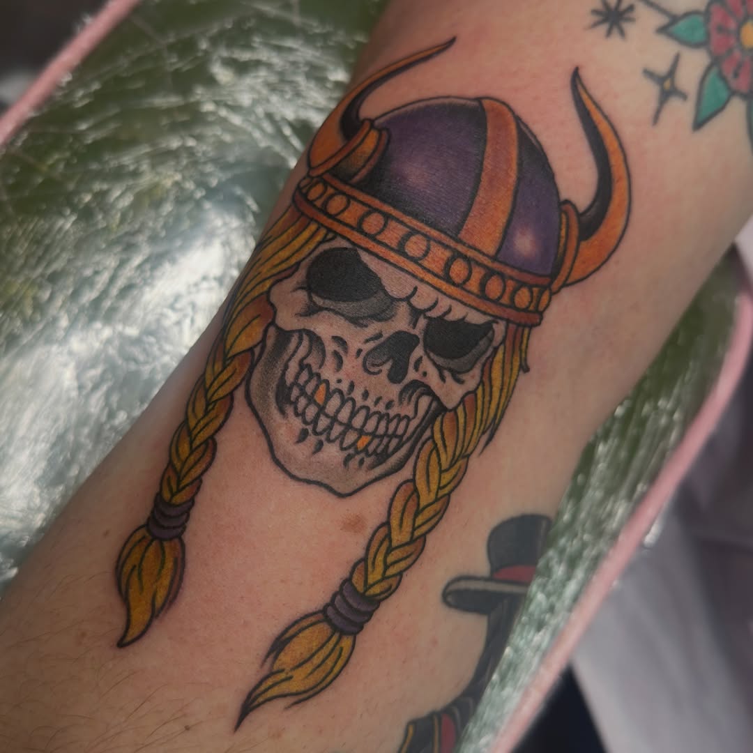 Tattoo by @shaila_roach β american_traditional, dotwork