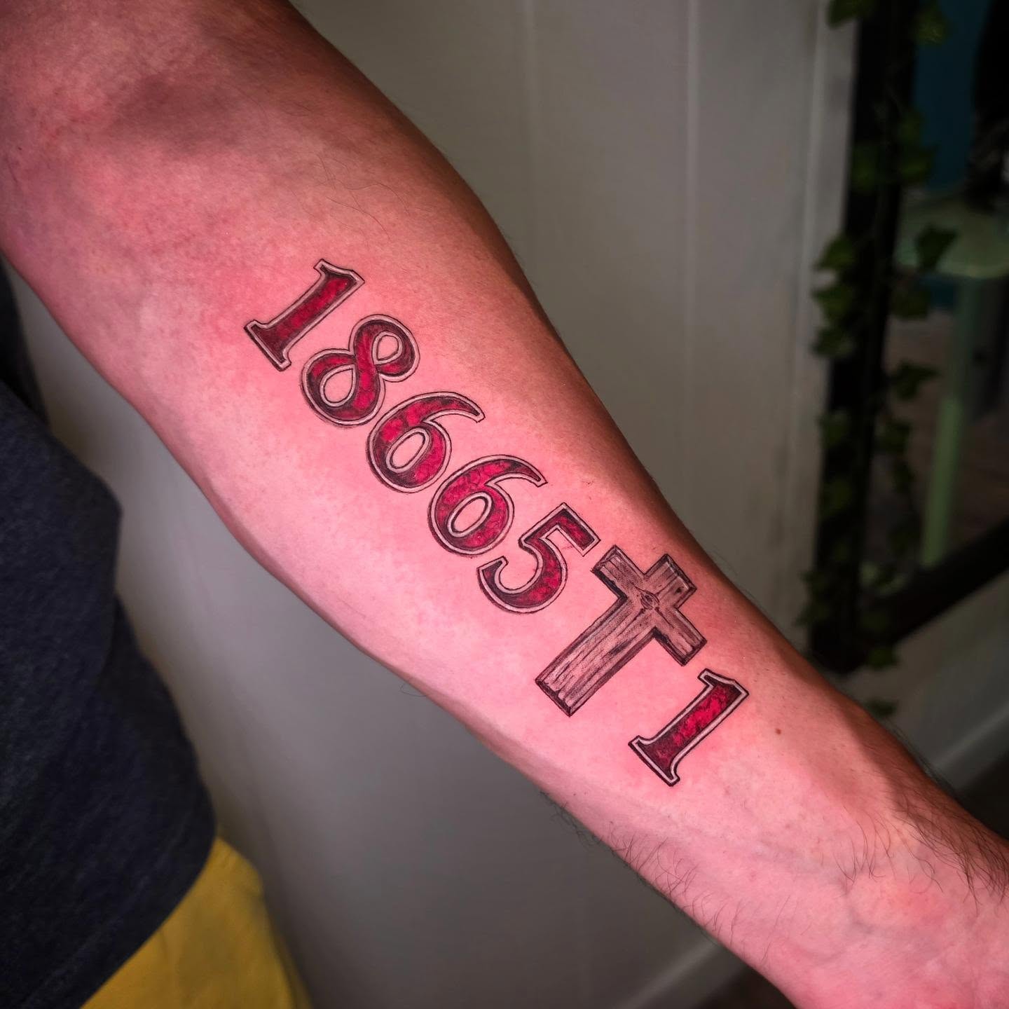 Tattoo by @ivy_inks — lettering_script