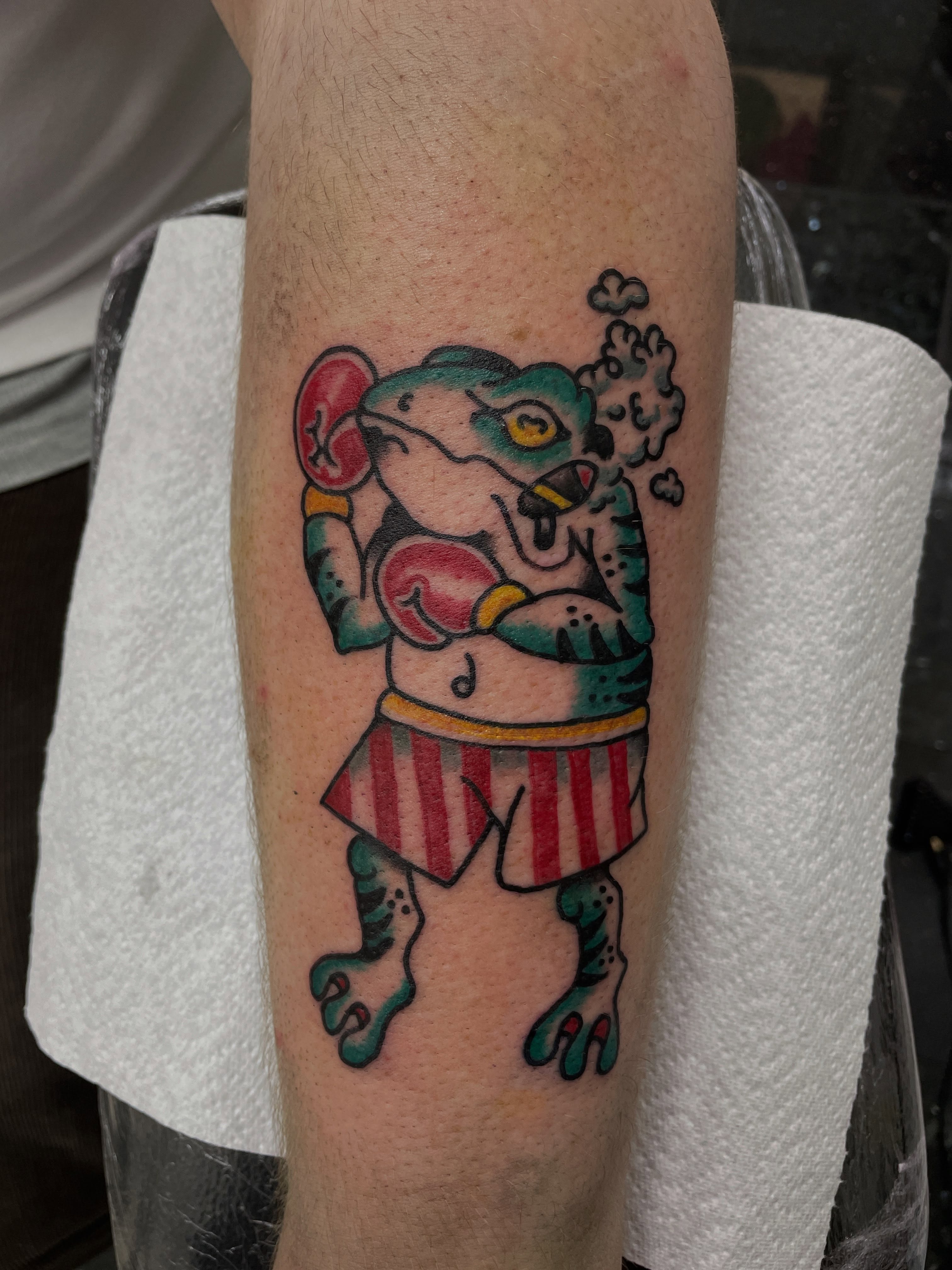 Tattoo by @trad_townsend — american_traditional