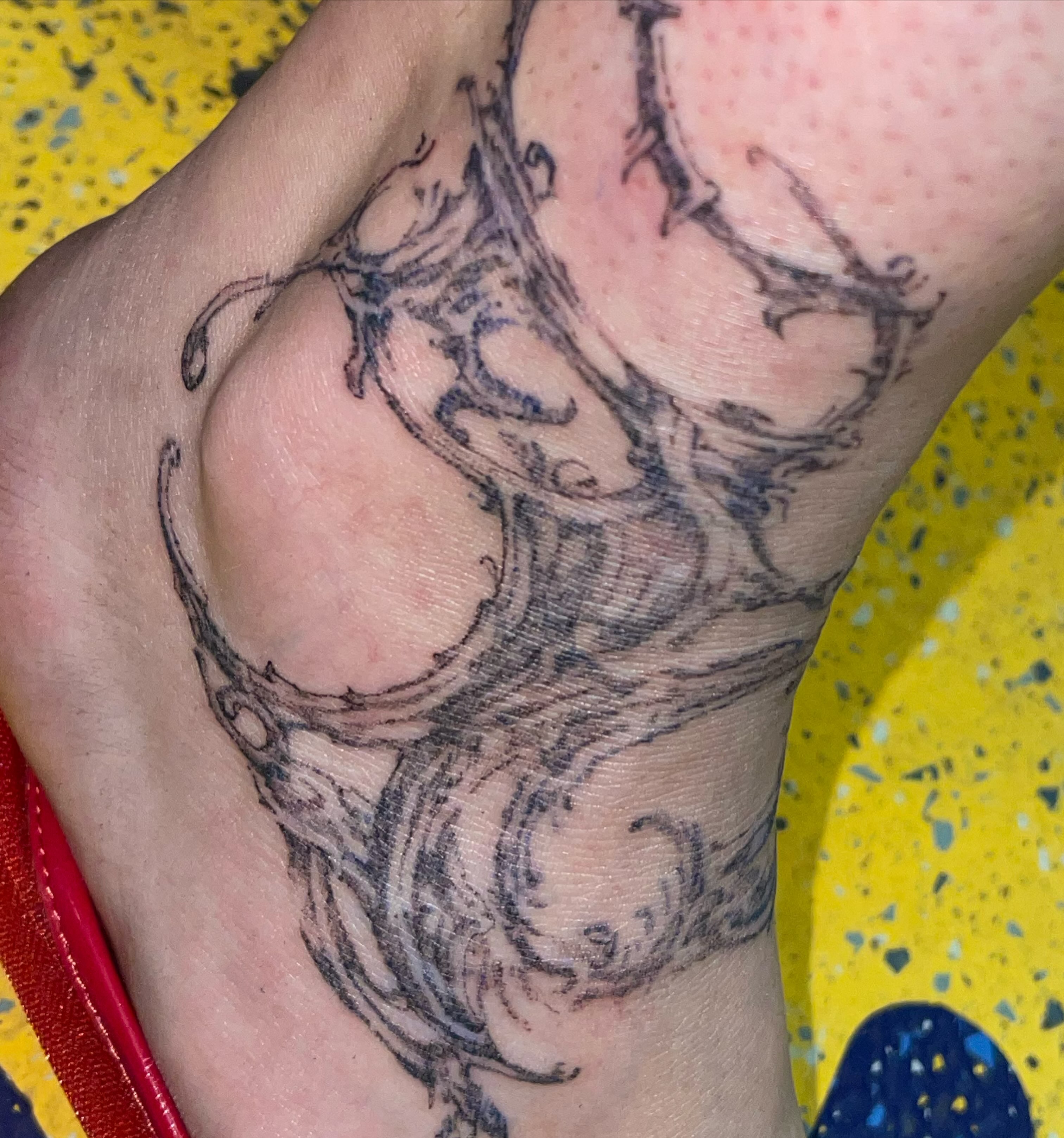 Octopus black and grey tattoo on the forearm by @initiationoftorture