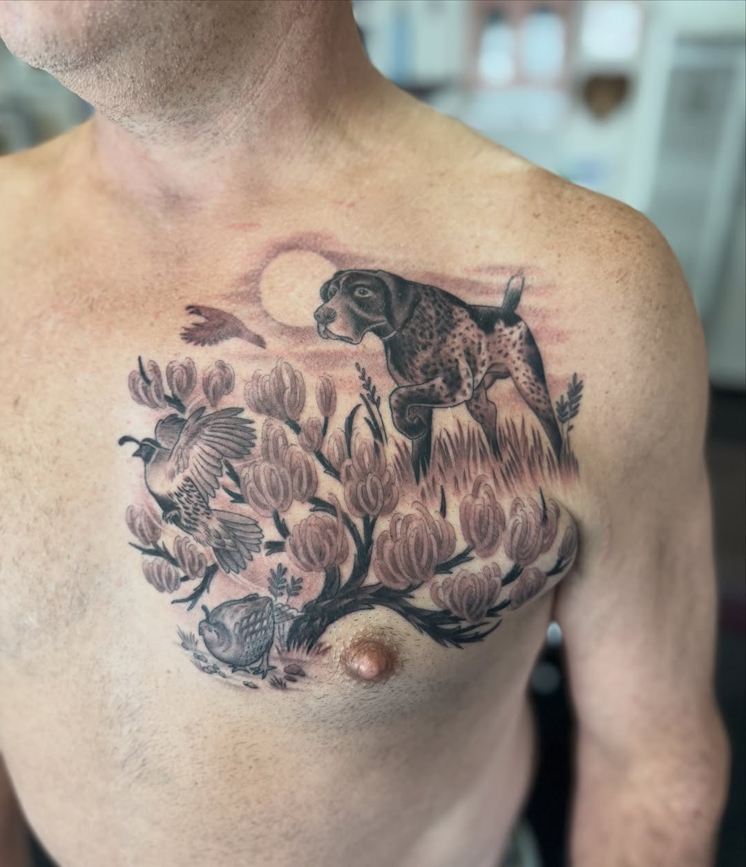 Tattoo by @suzannafisher — realism, dotwork