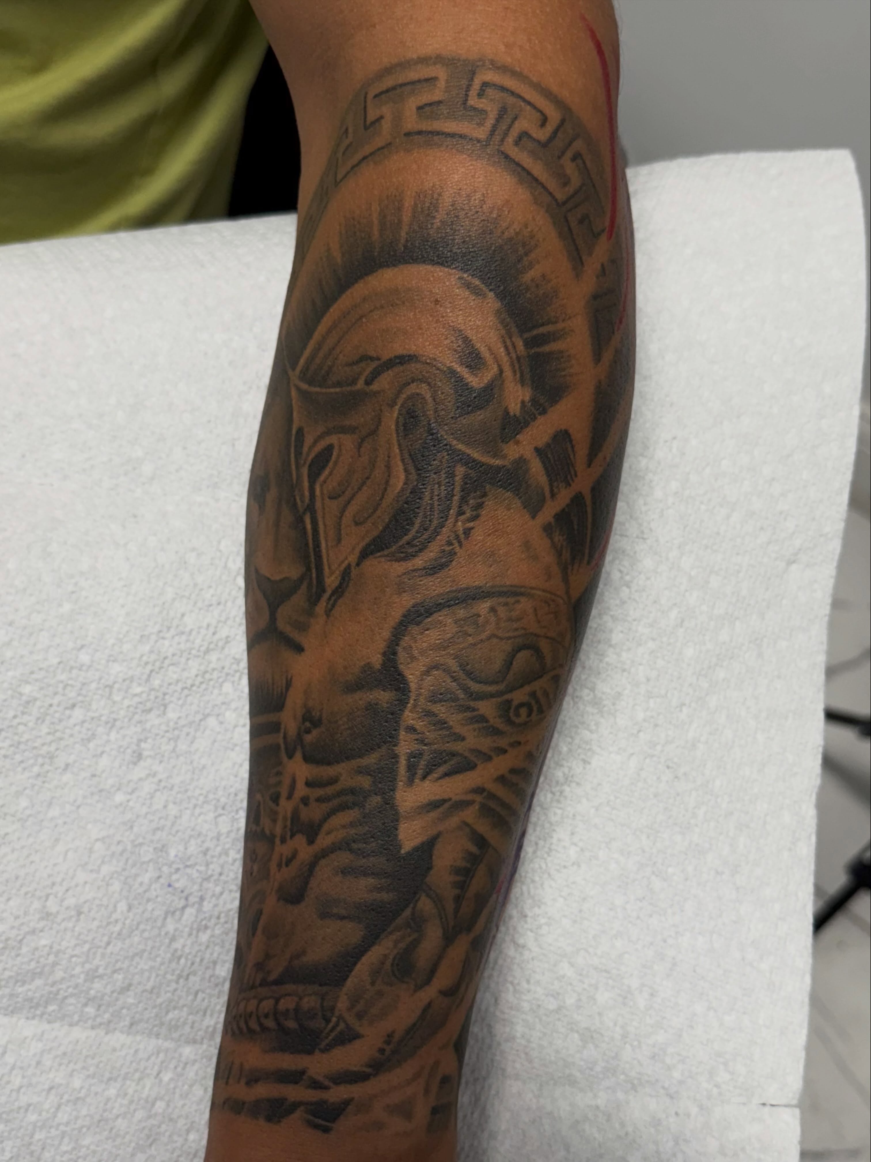 Tattoo by @santana_ink โ black_and_grey, realism