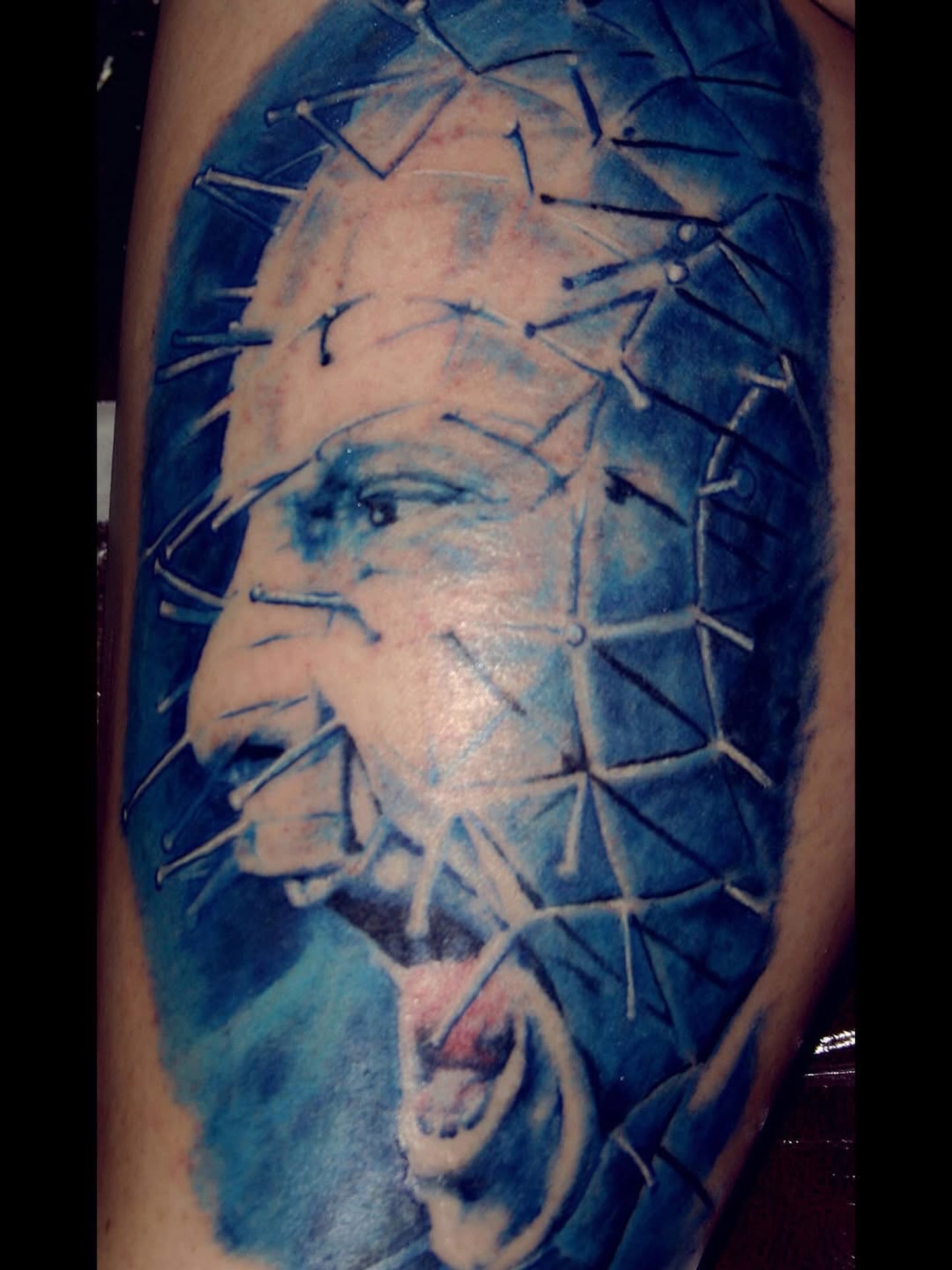 Tattoo by @dan_henk_tattoo — geometric
