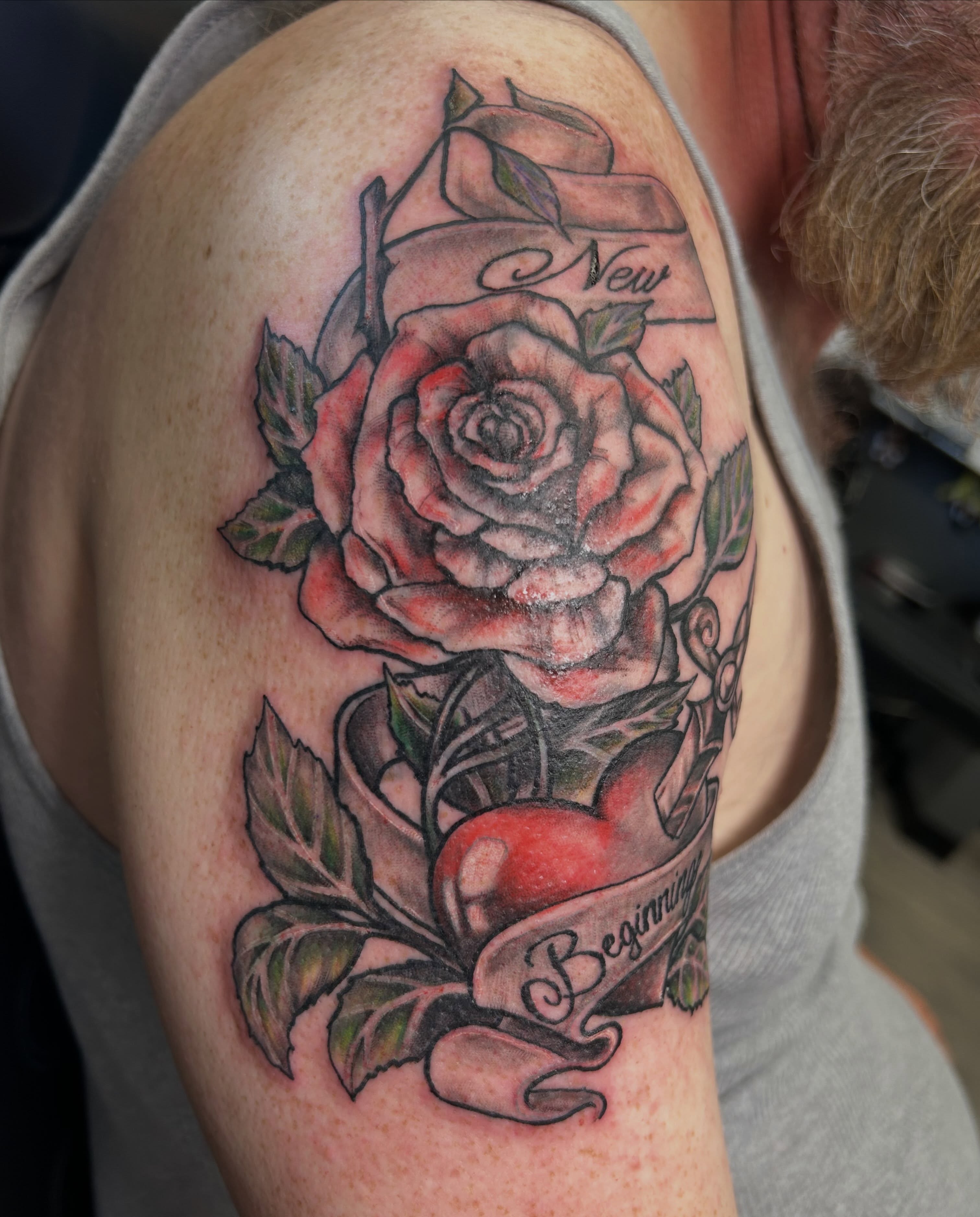 Tattoo by @fionatattooos — american_traditional, realism