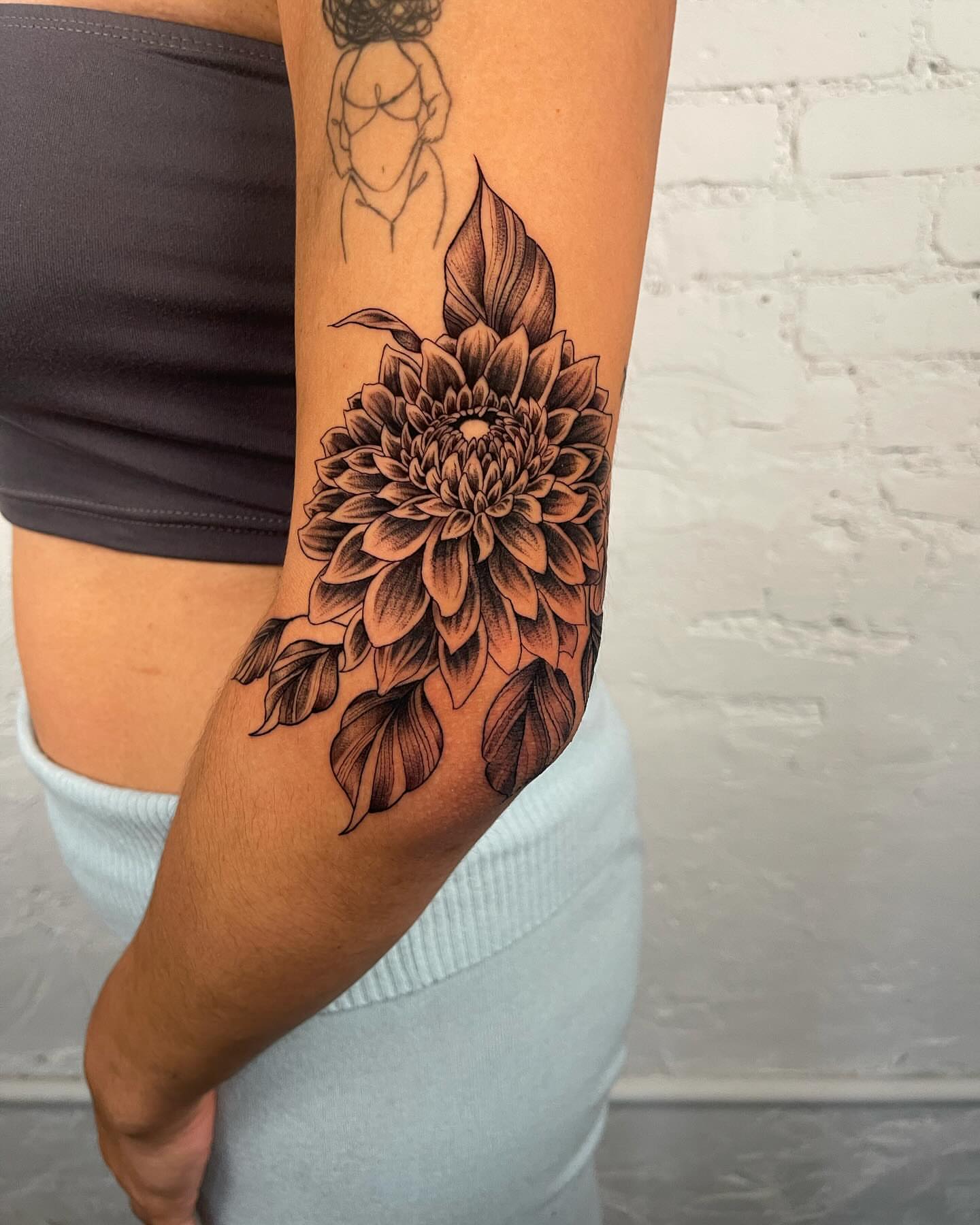 Tattoo by @authentics_nyc — black_and_grey