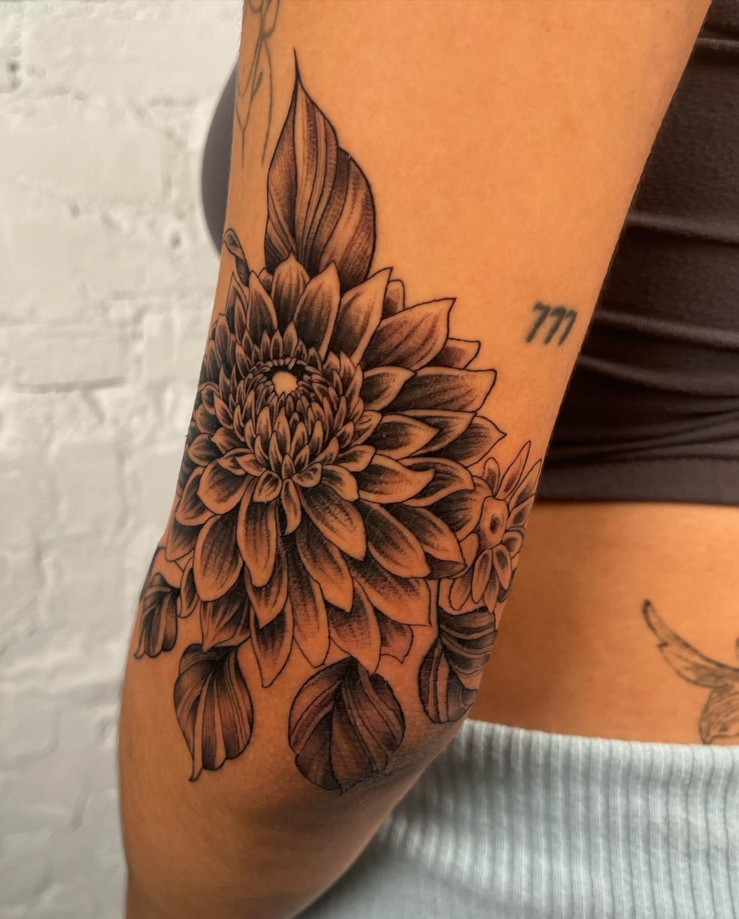 Tattoo by @authentics_nyc — black_and_grey