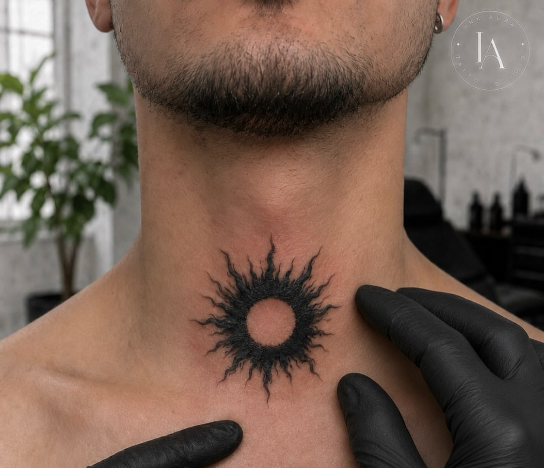 Tattoo by @ink_______aura — black_and_grey