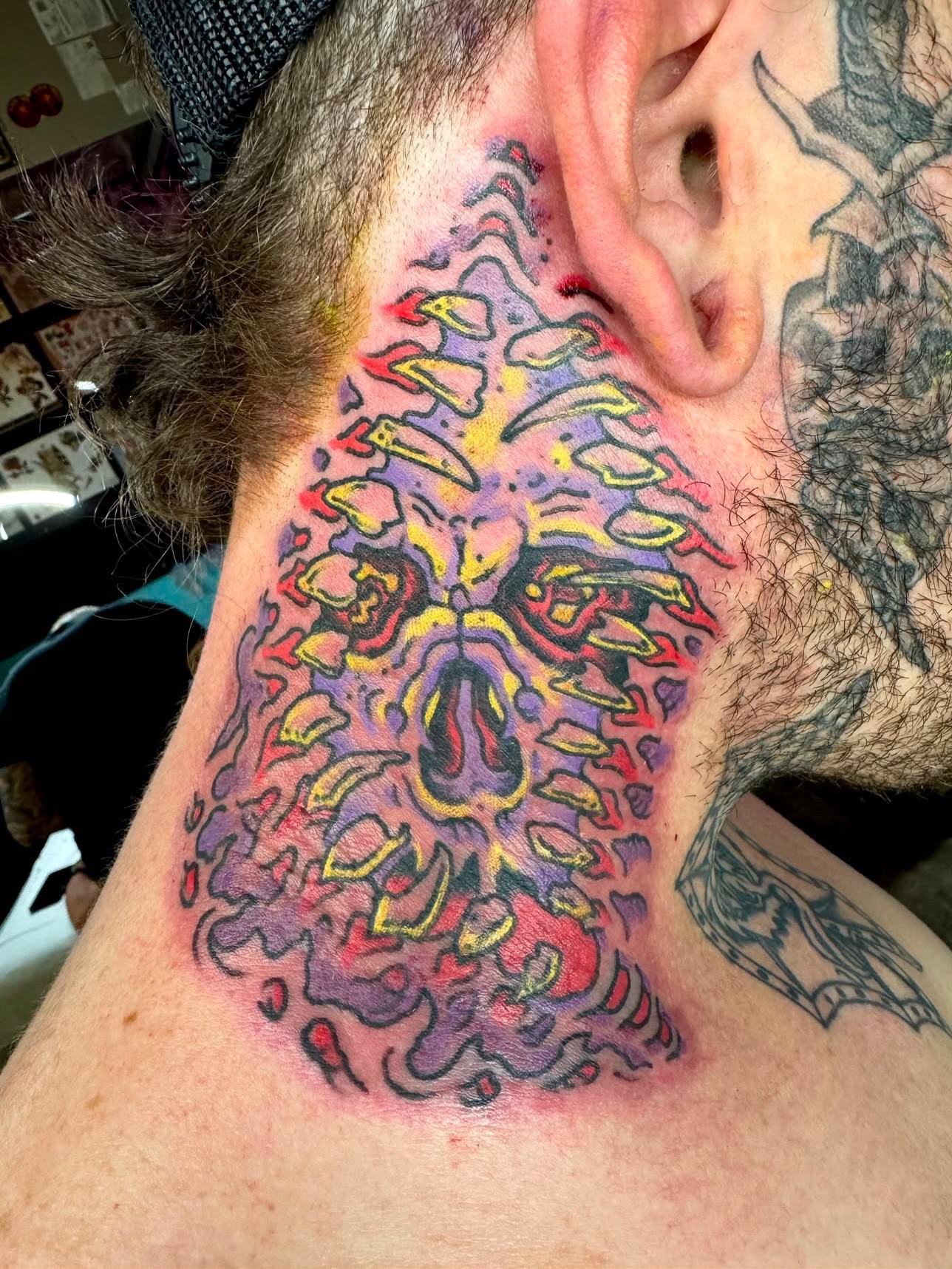 Tattoo by @davidmaynard3a — watercolor