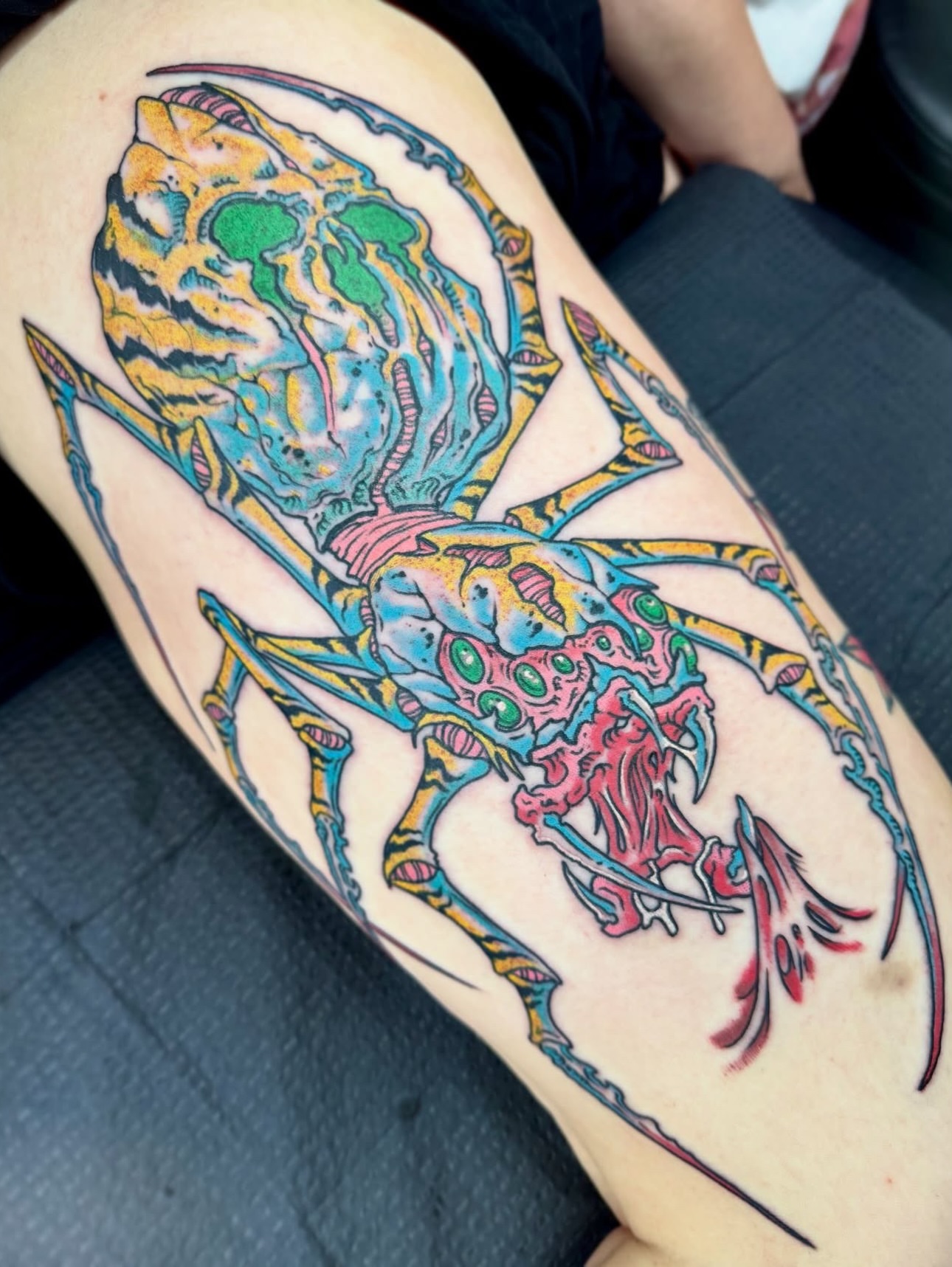 Tattoo by @davidmaynard3a — new_school, surrealism