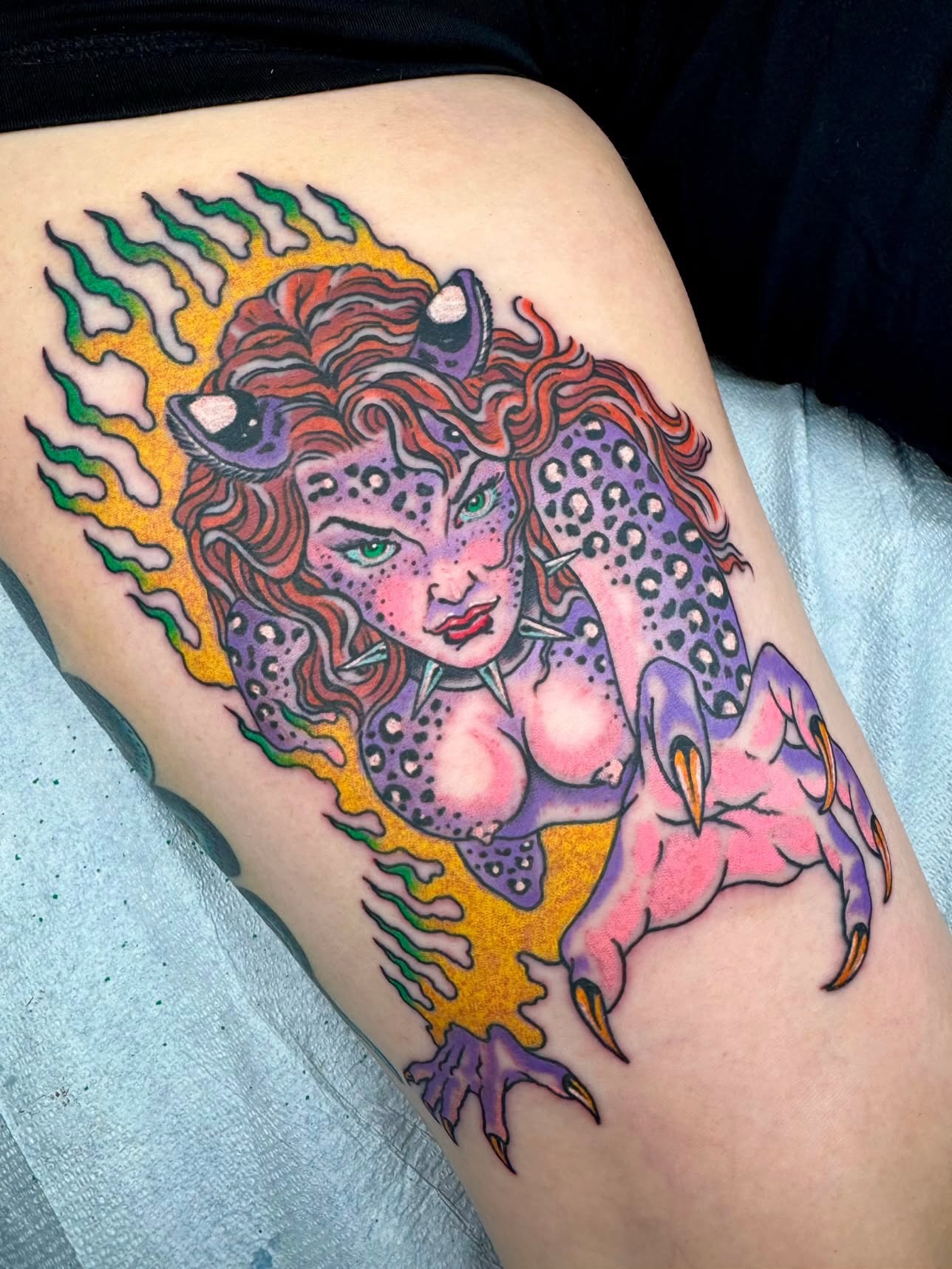 Tattoo by @davidmaynard3a — illustrative