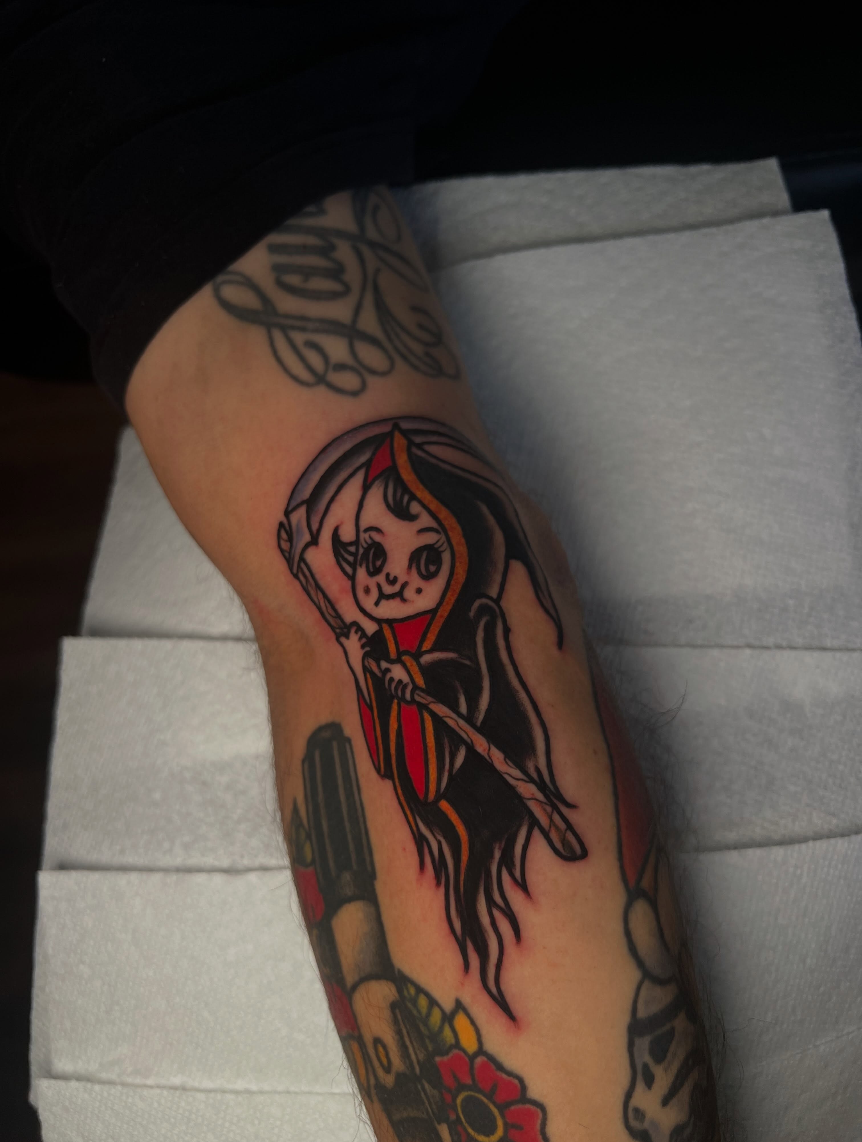 Tattoo by @mezatatt2 — anime