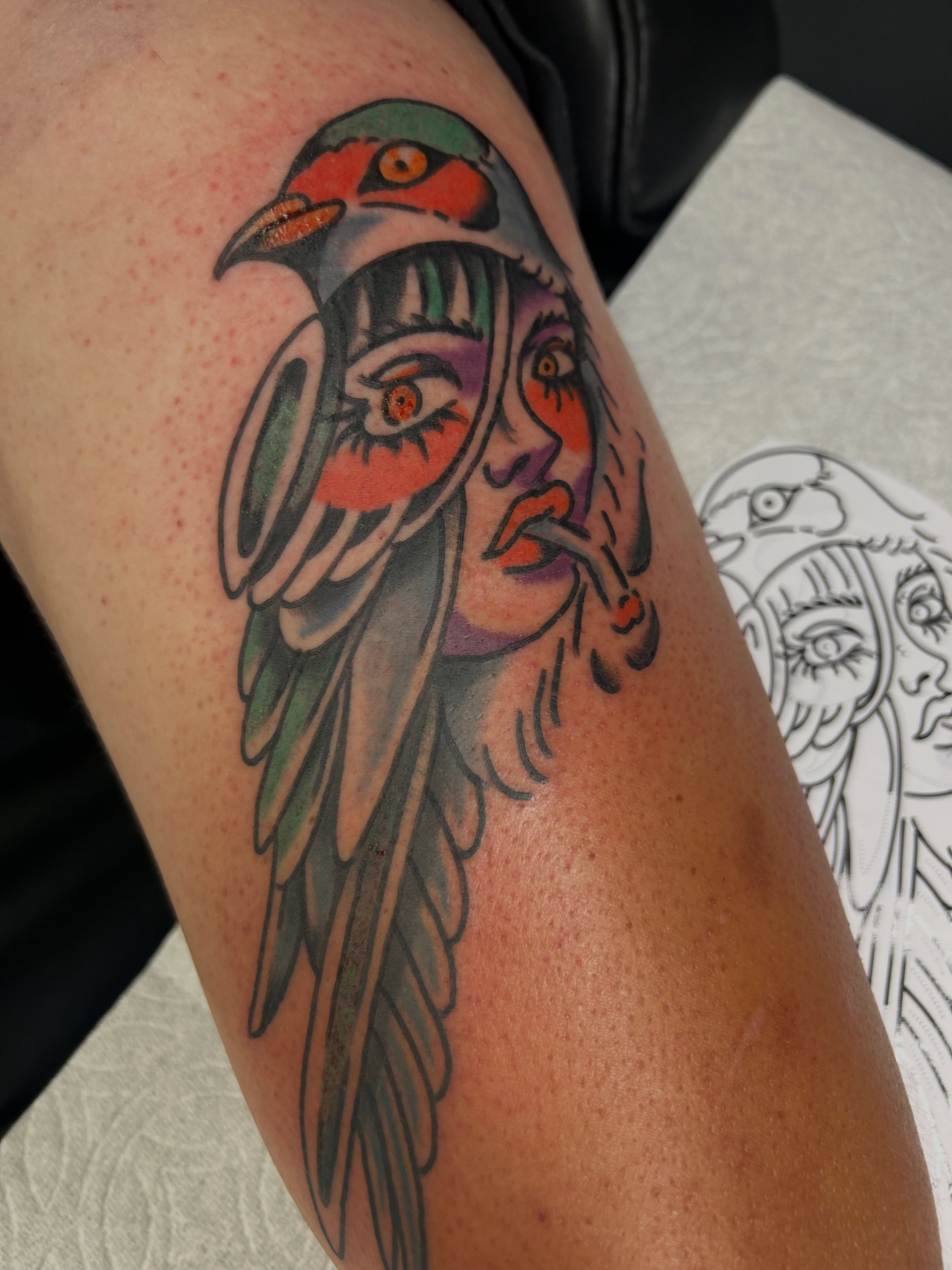 Tattoo by @steven_makes_art — american_traditional