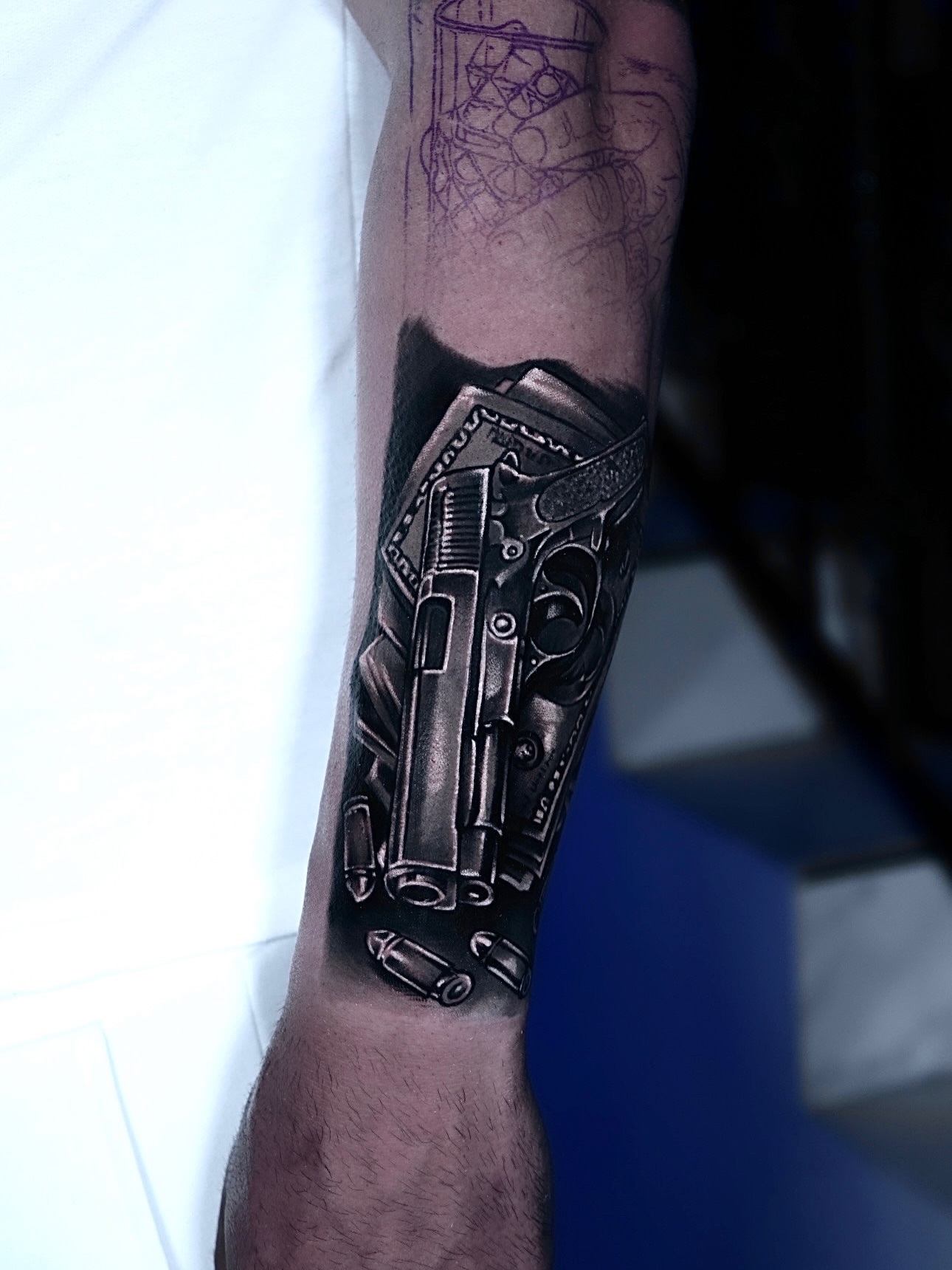 Tattoo by @ronaldinktattoo — realism, black_and_grey
