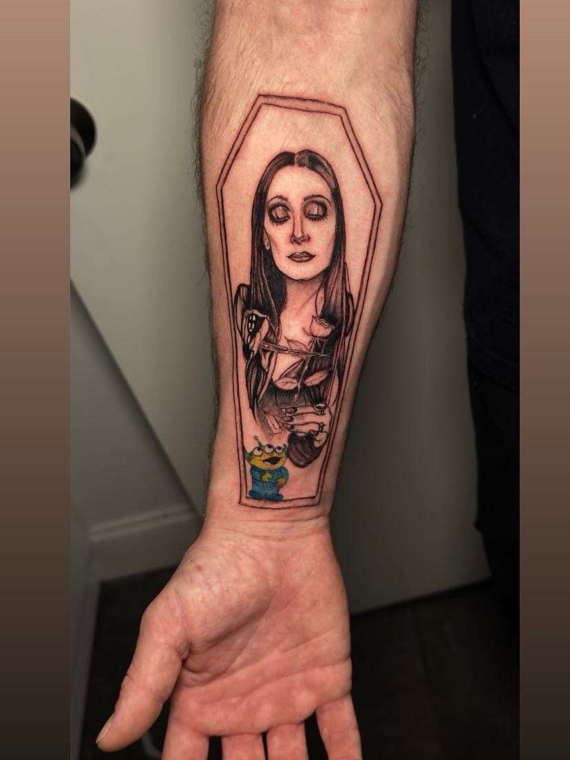 Tattoo by @stigmatat2 — realism, black_and_grey