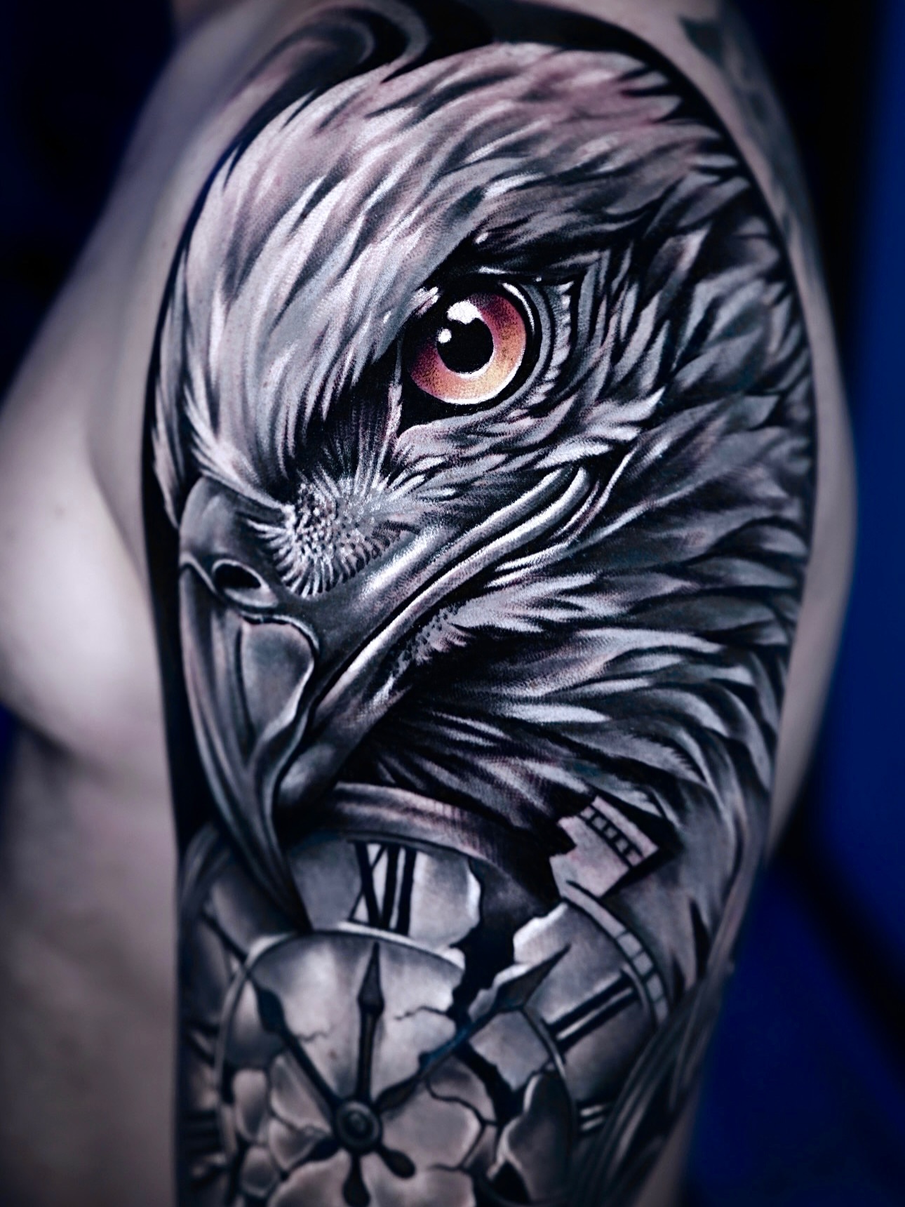 Tattoo by @ronaldinktattoo — realism, dark_realism