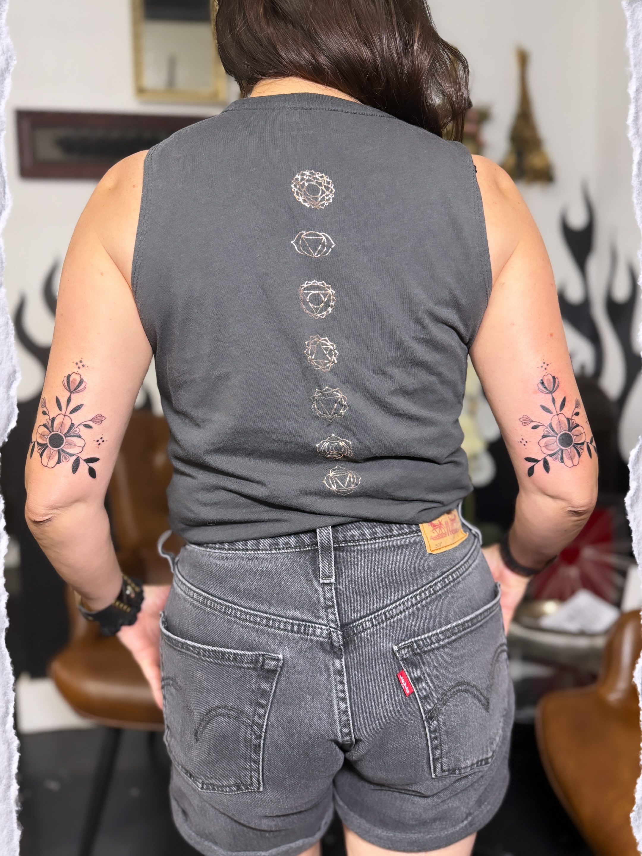 Tattoo by @hayleythomastattoos — black_and_grey