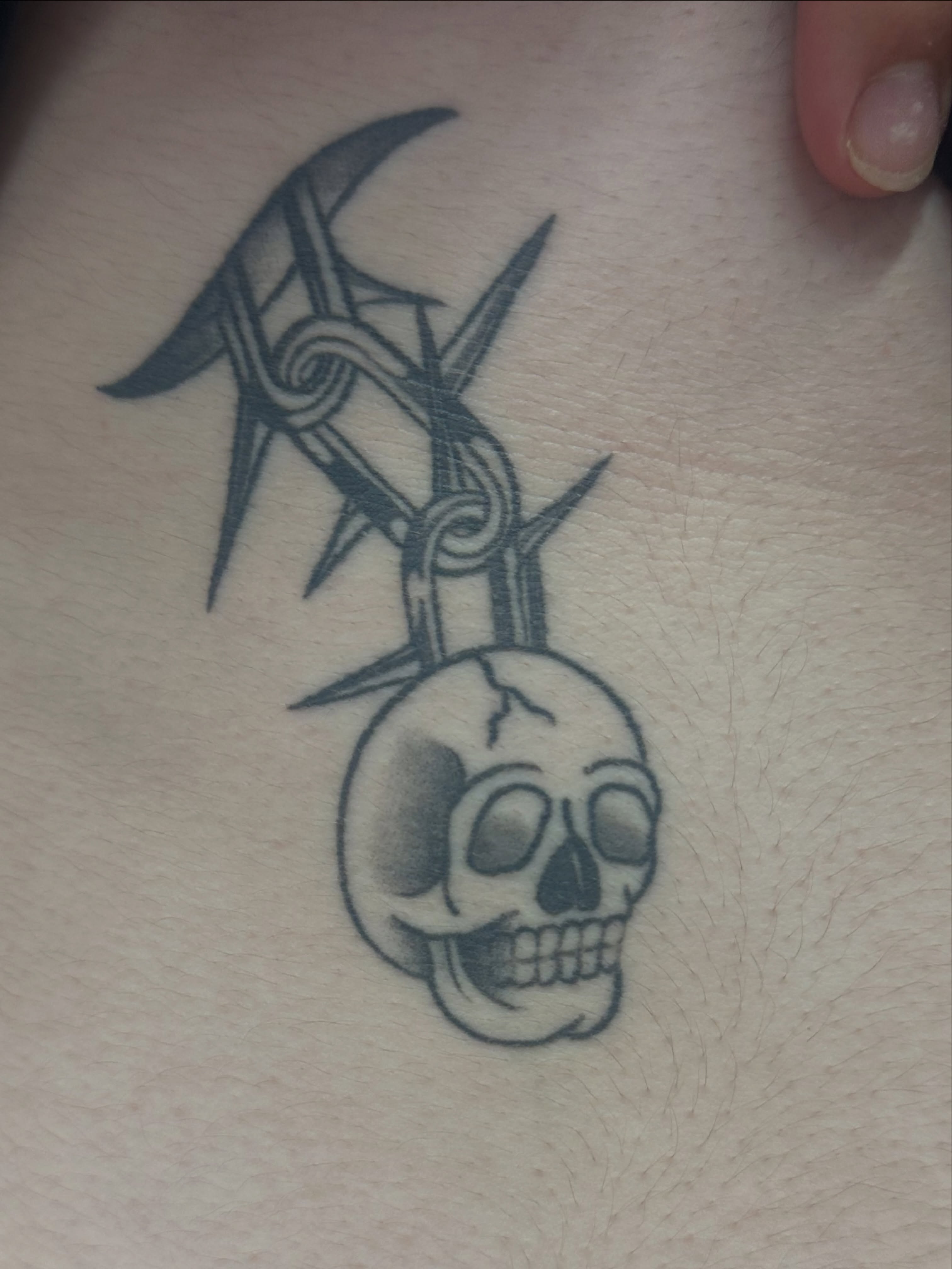 Tattoo by @persialeilani — black_and_grey