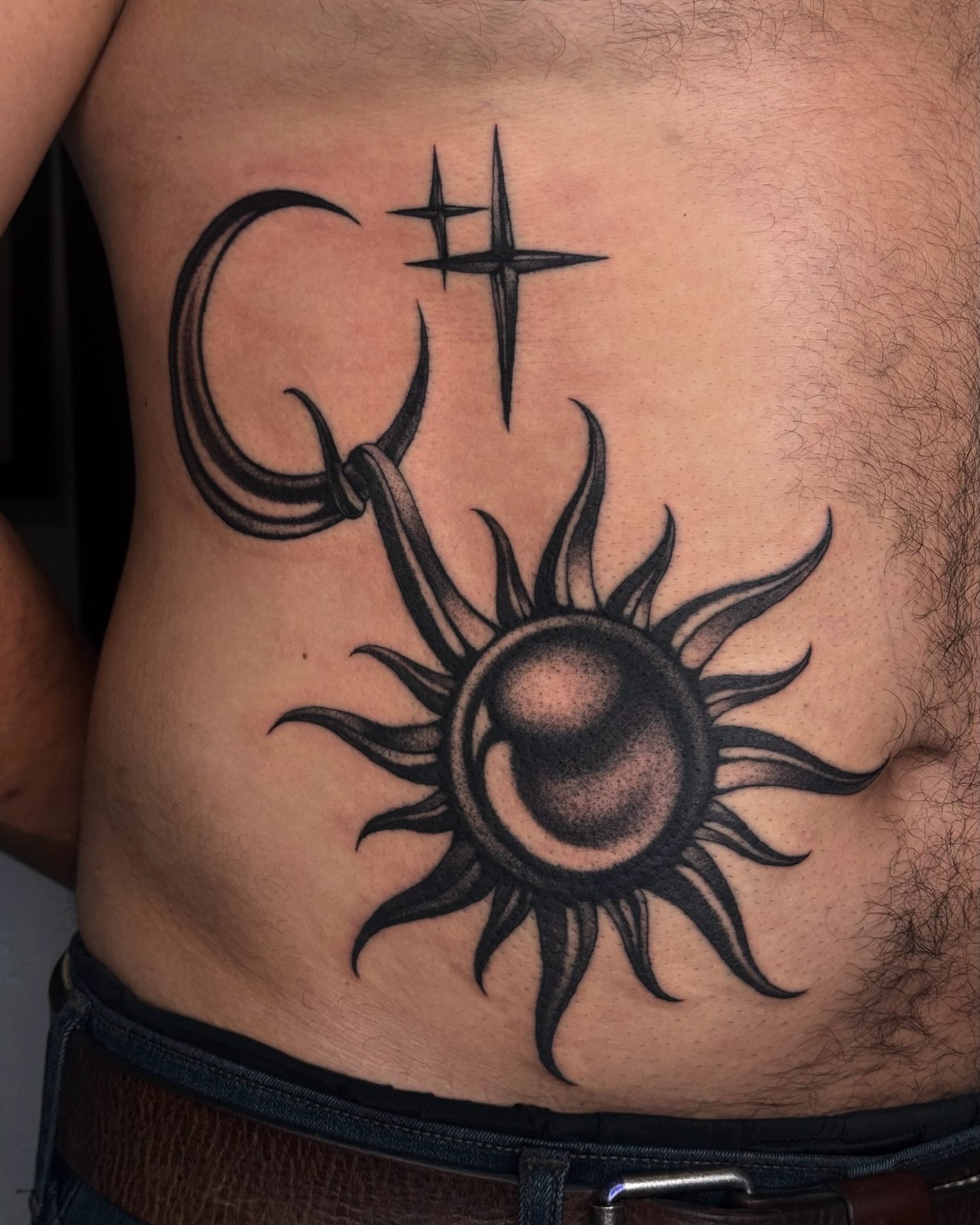 Tattoo by @kaylacancion — black_and_grey