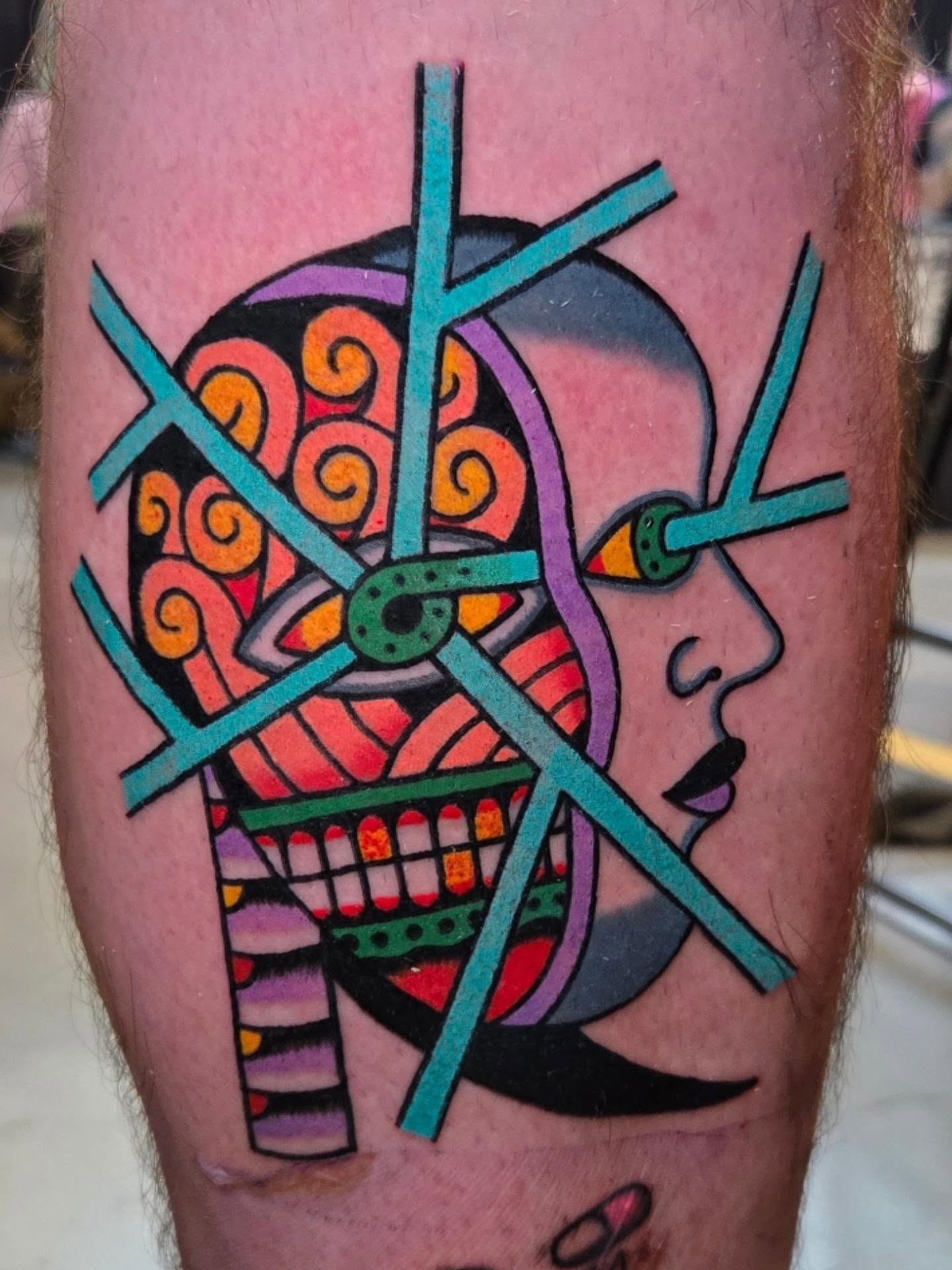 Tattoo by @brenn_cox — geometric