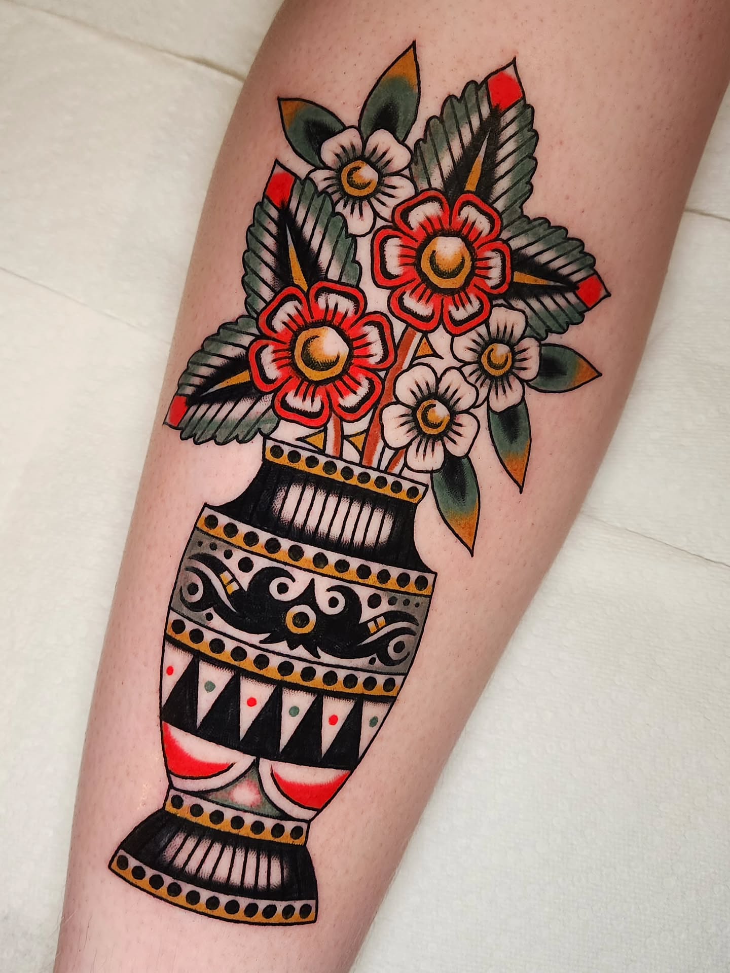 Tattoo by @adambarnestattooer โ american_traditional