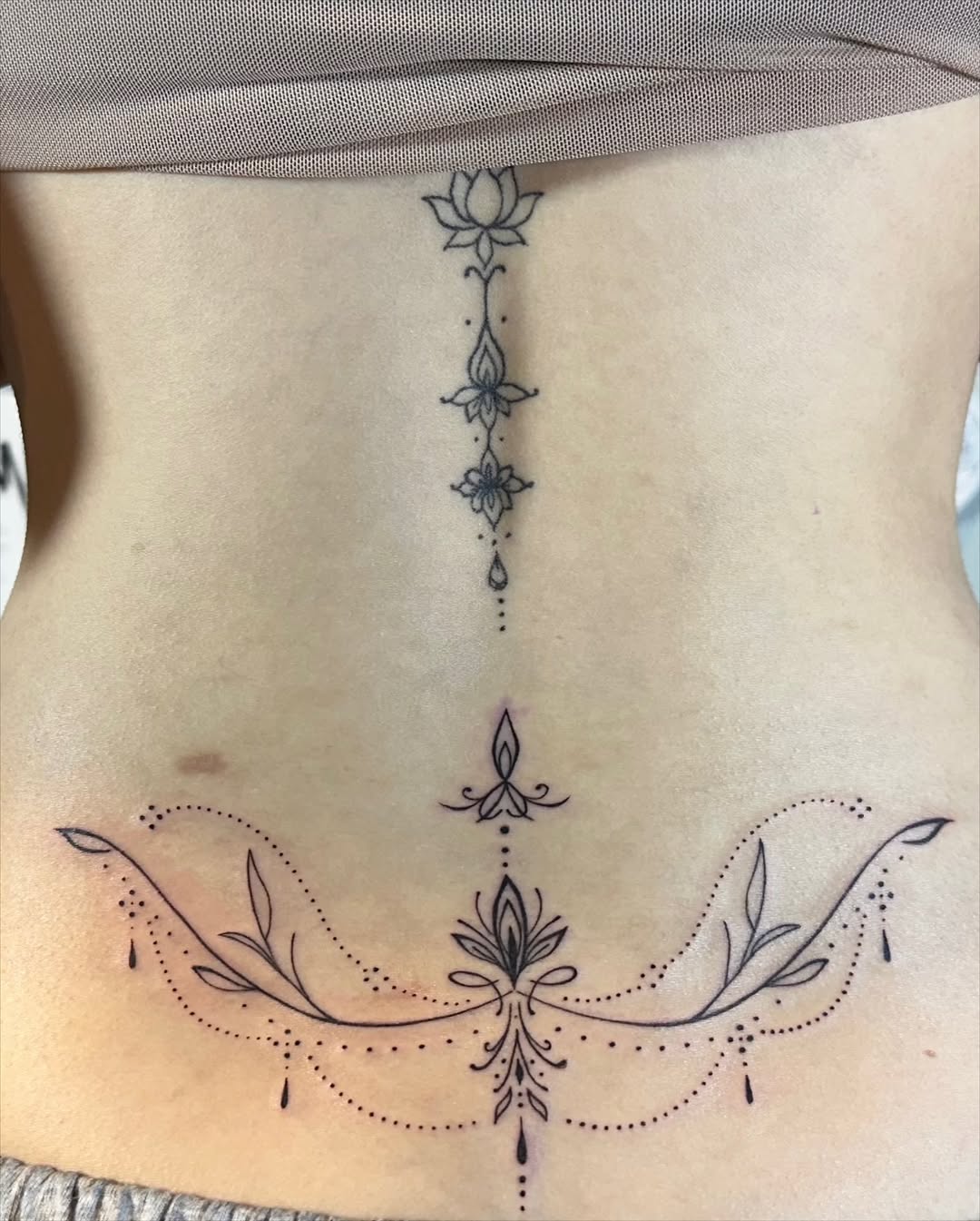 Tattoo by @peter_pen_tt — dotwork, ornamental