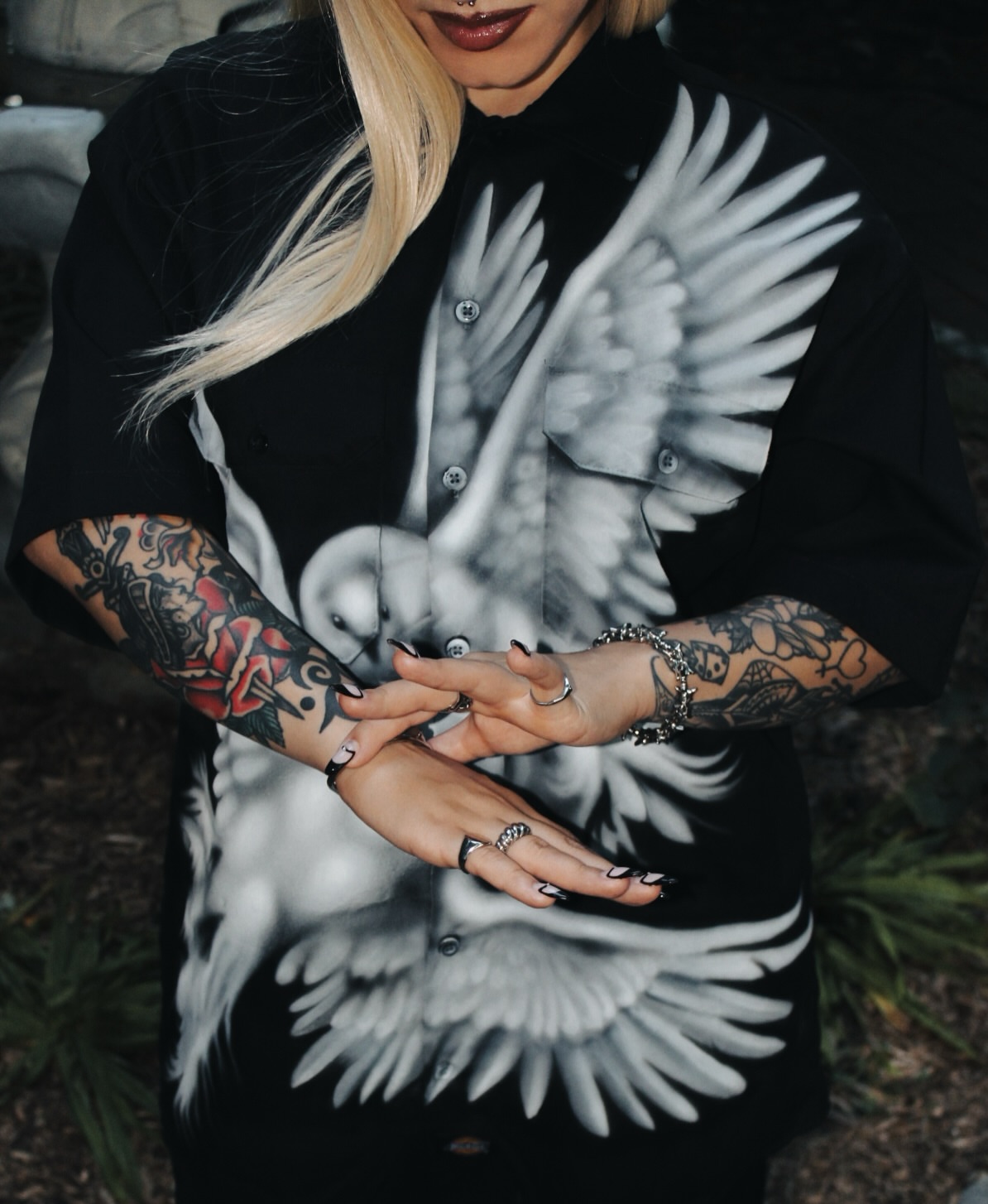 Tattoo by @wolfhazel β black_and_grey
