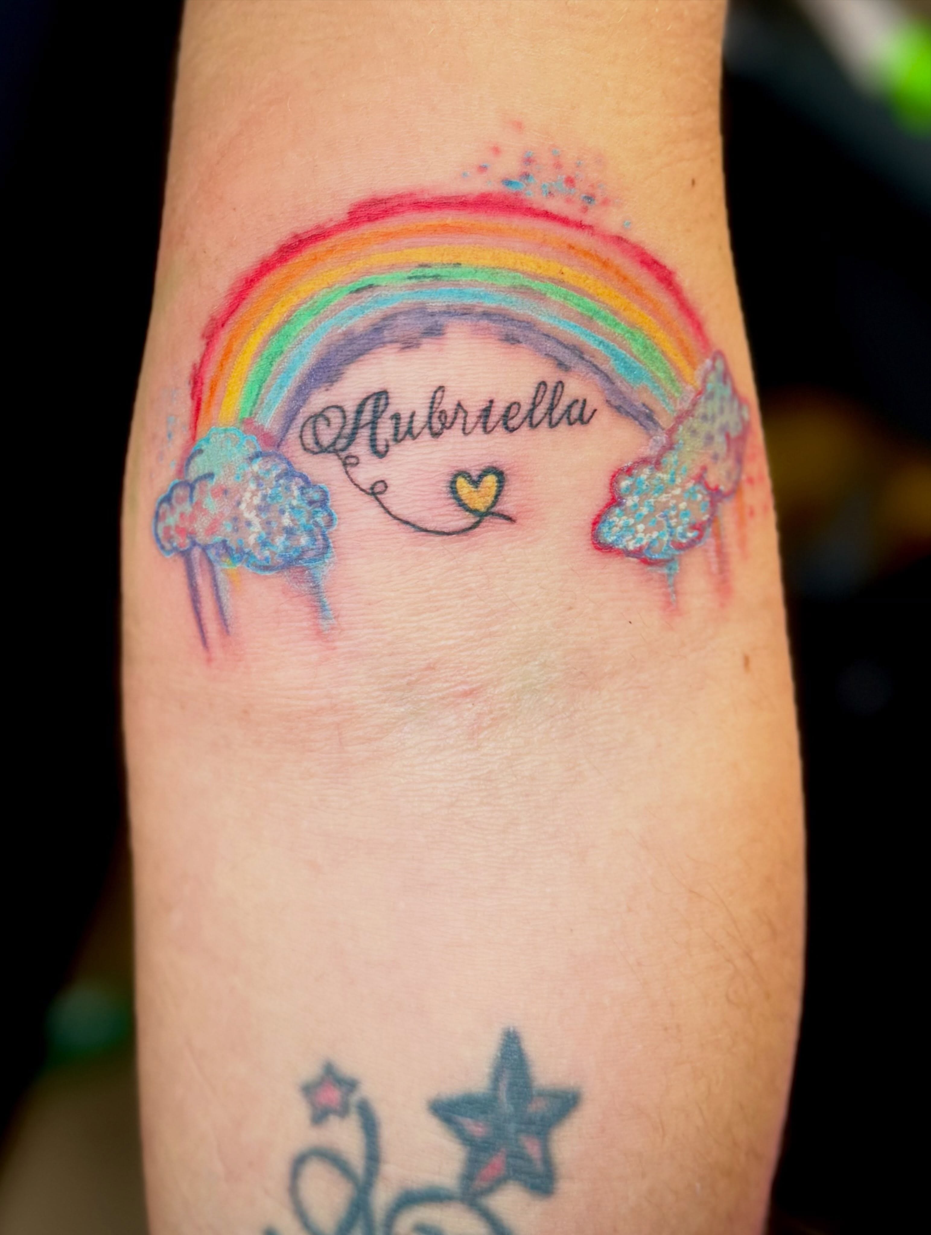 Tattoo by @flashme_ink — watercolor