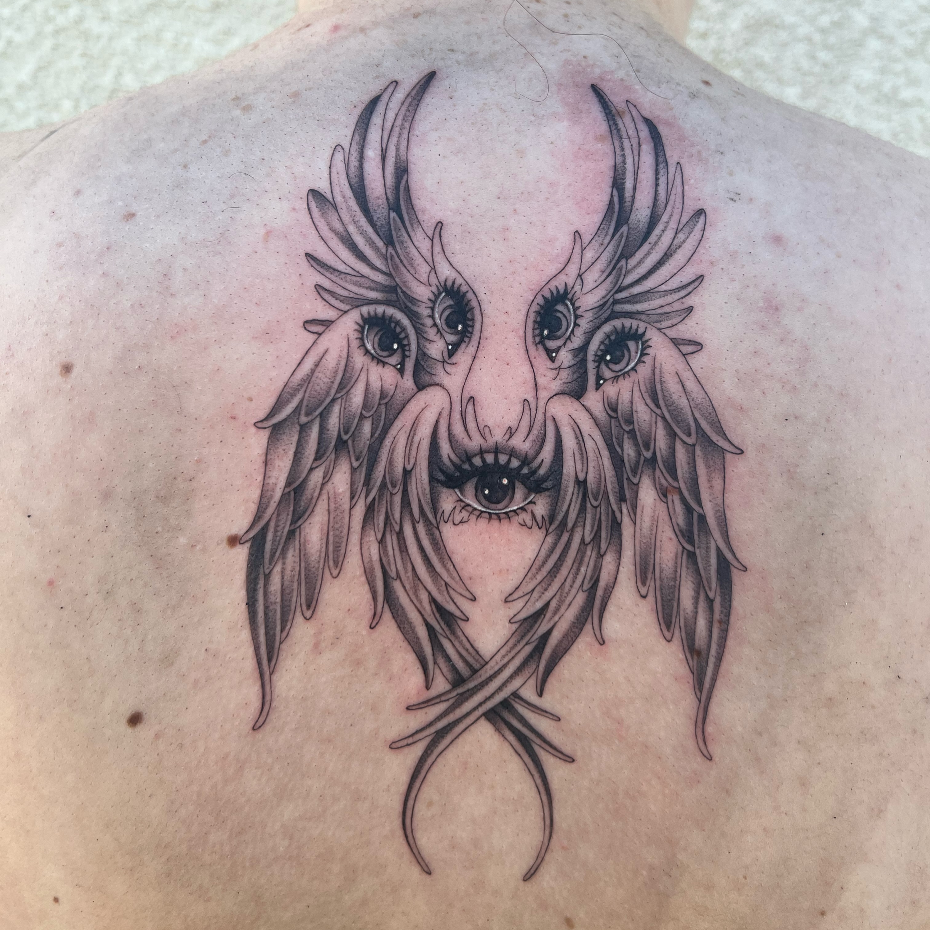 Tattoo by @dvminiquex โ black_and_grey