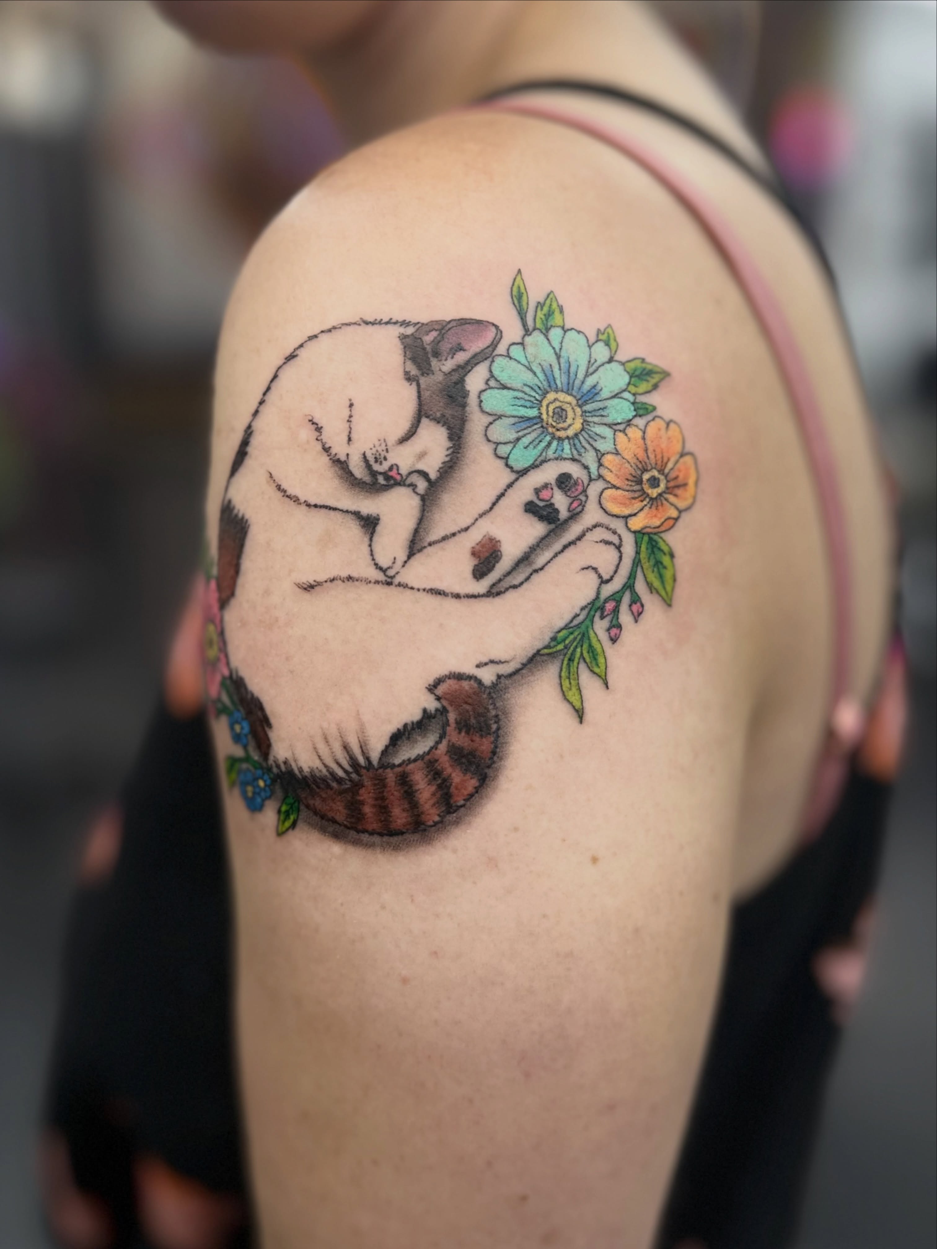 Tattoo by @inkandjosh — realism, dotwork