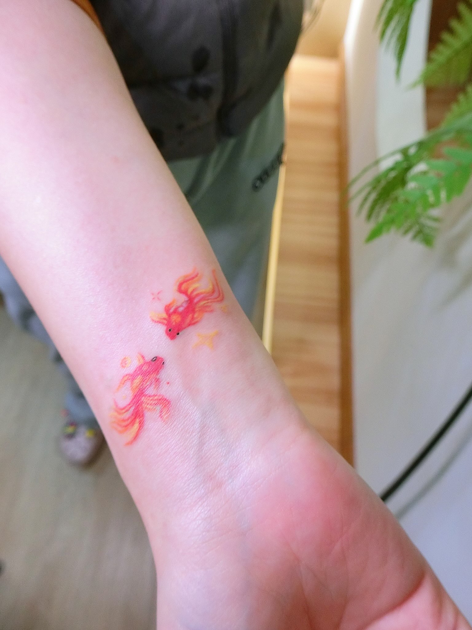 Tattoo by @swetty_tattoo — watercolor