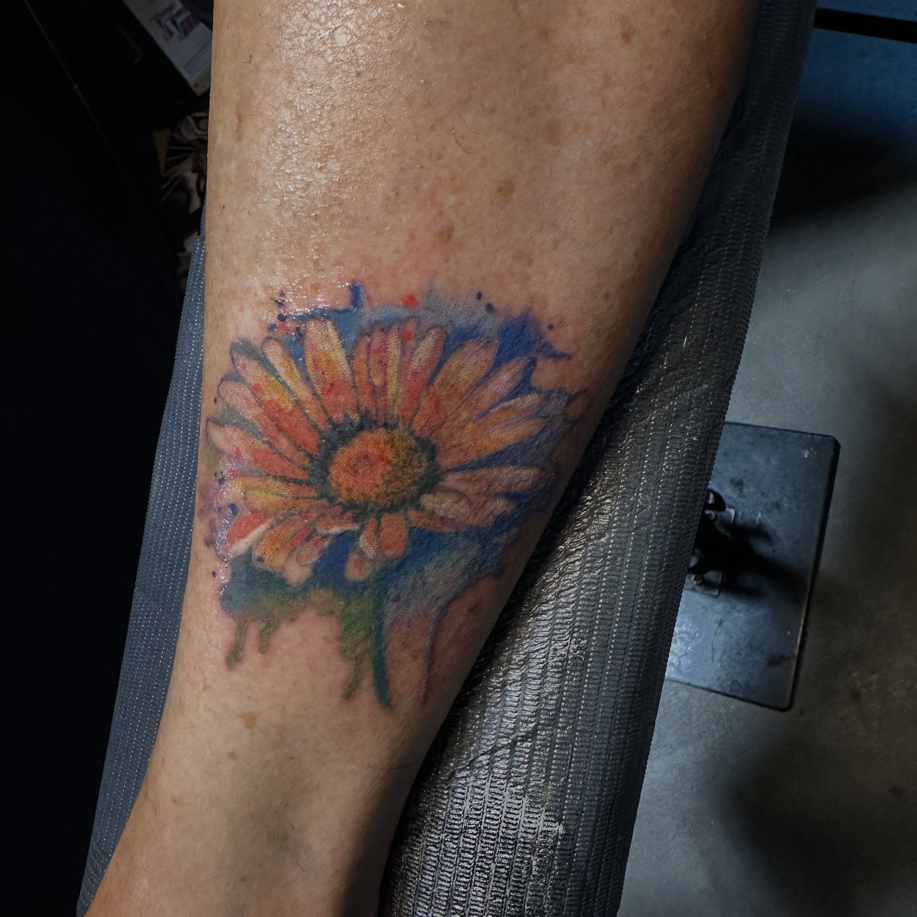 Tattoo by @suzentattoozen — watercolor