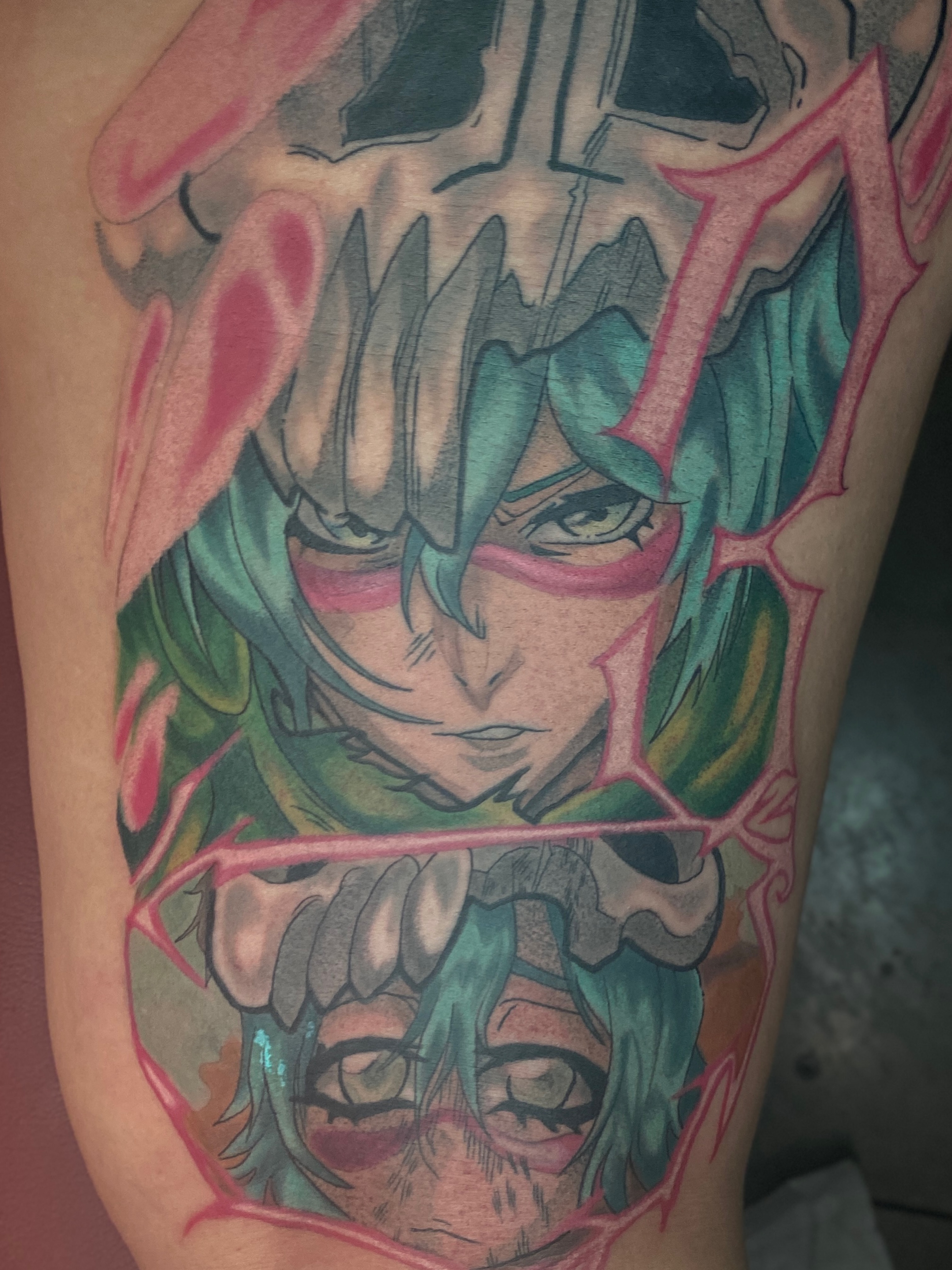 Tattoo by @ryokoink — anime