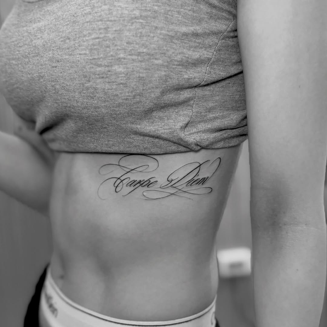 Tattoo by @h_proletter_ttt — lettering_script