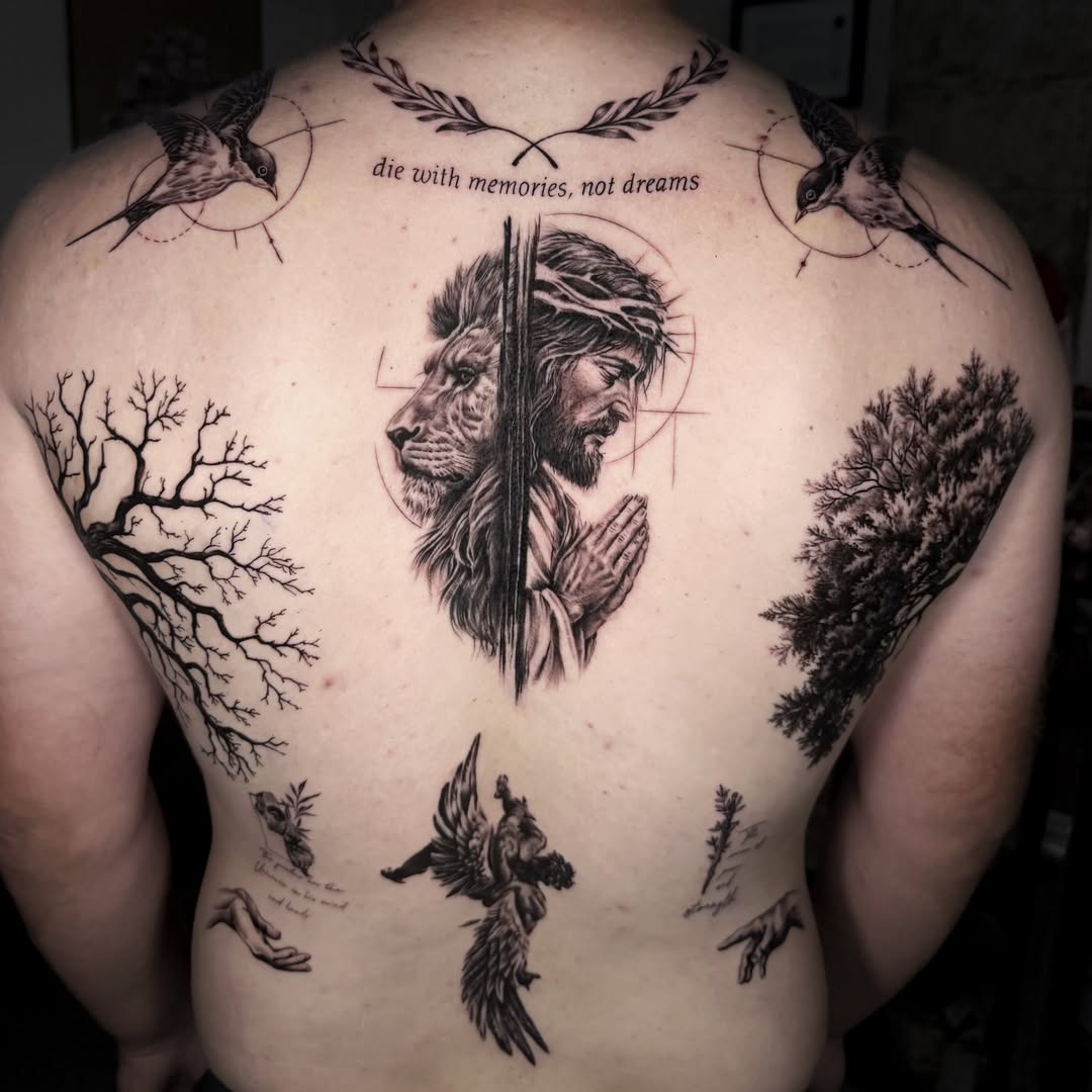Tattoo by @inkbymaaku — black_and_grey, realism