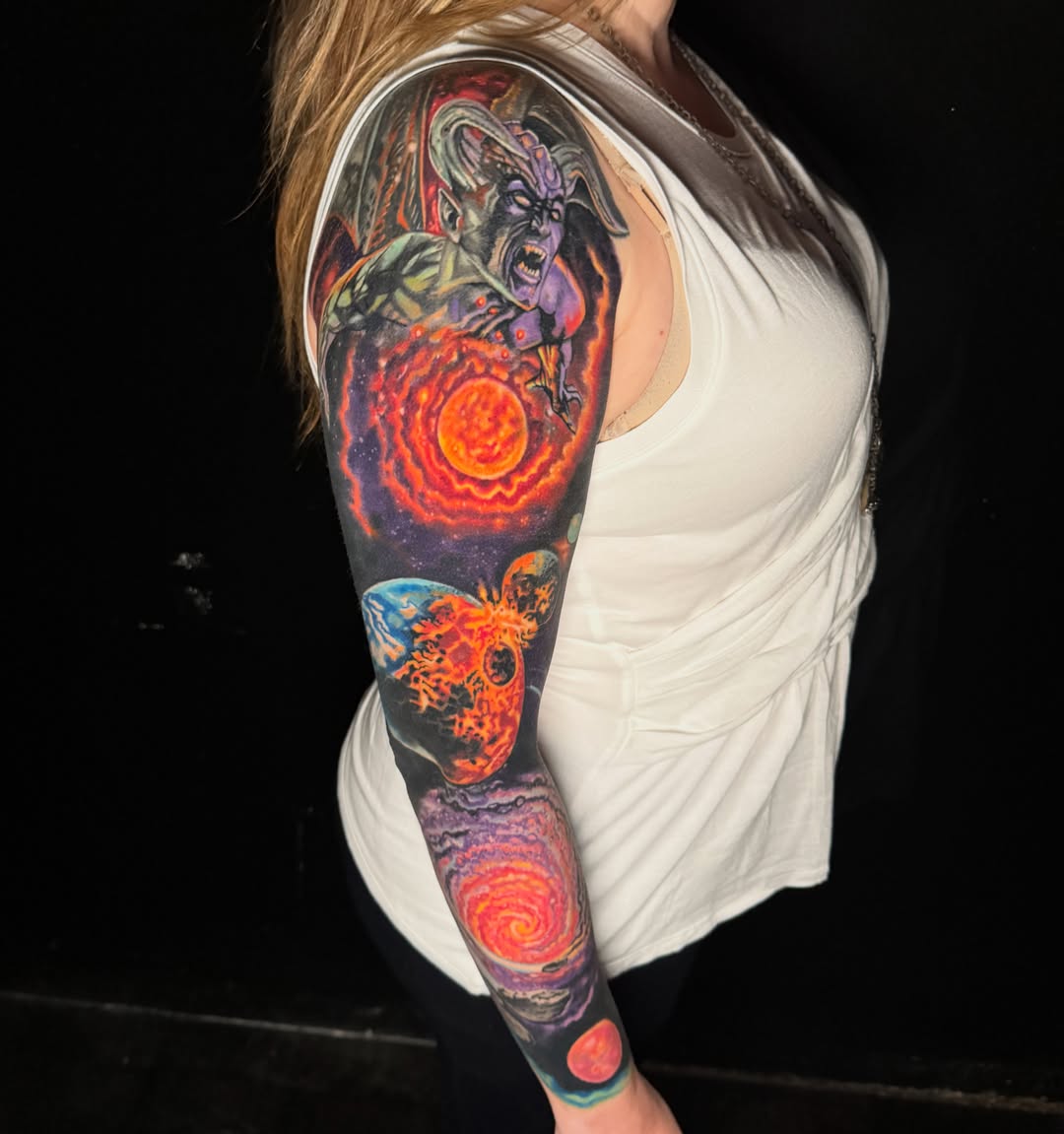 Tattoo by @tattoosbybacon โ dark_realism, surrealism