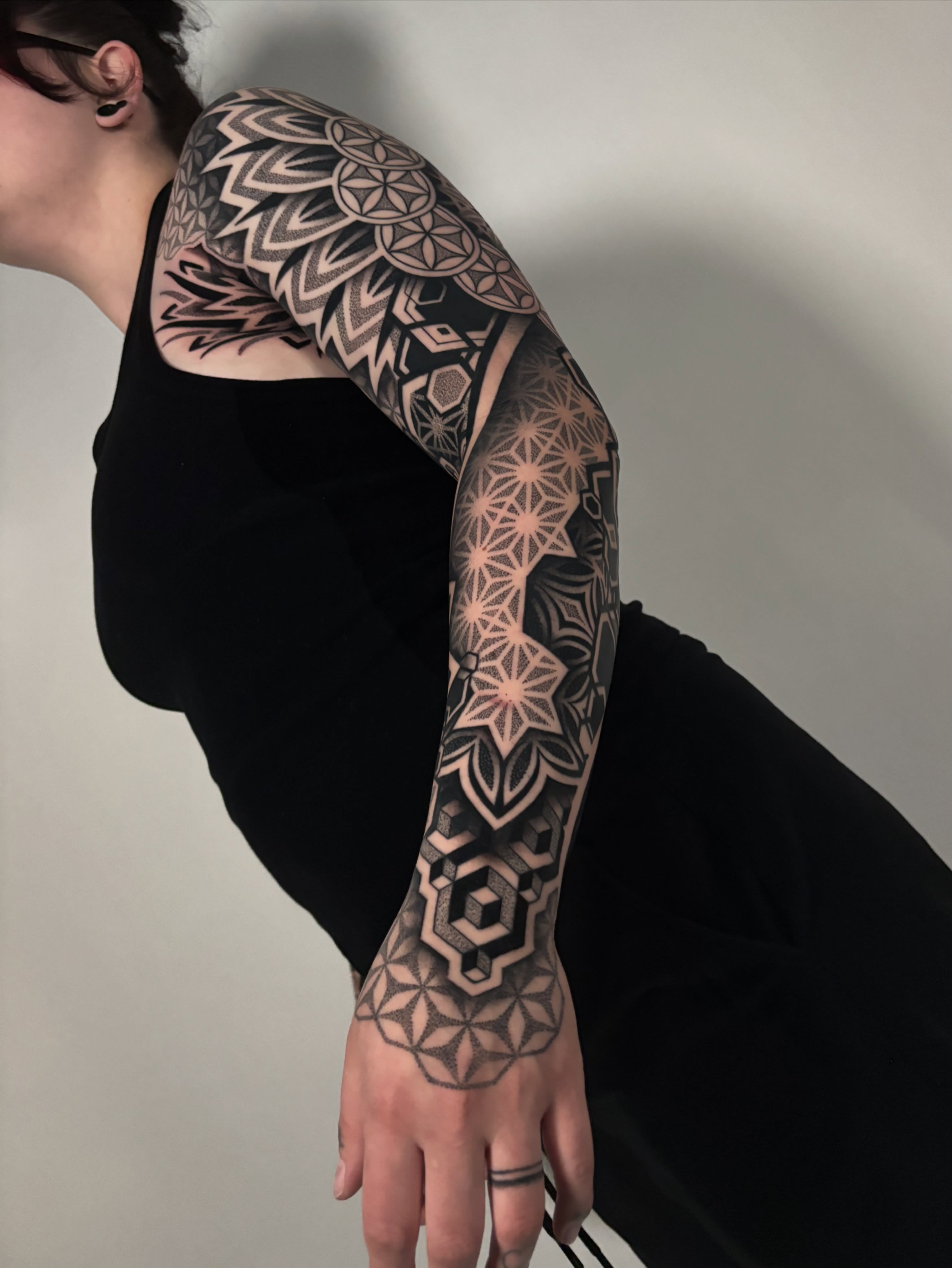 Tattoo by @mitchin.tattoos — geometric
