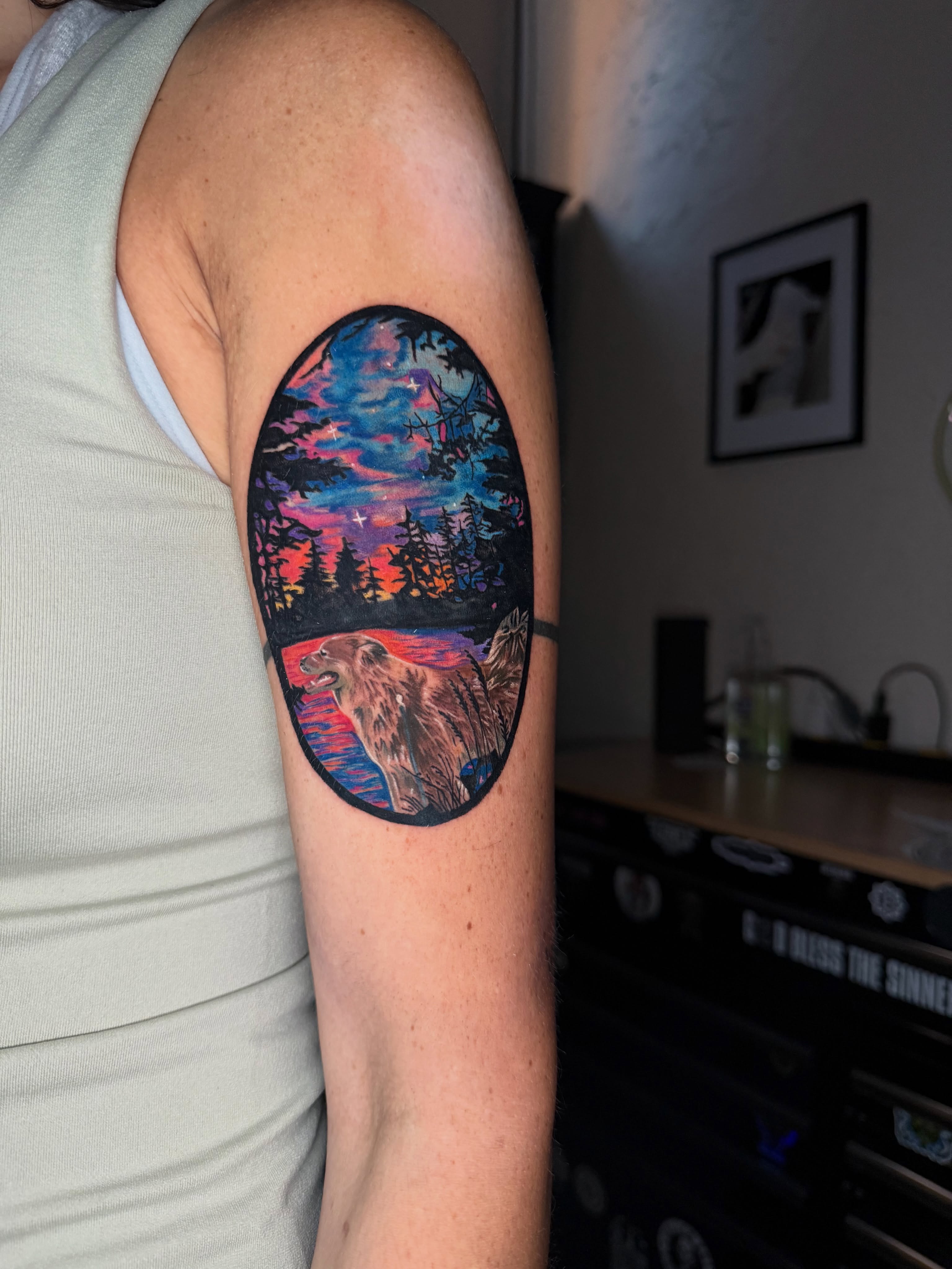Tattoo by @inked_by_k — realism, dotwork